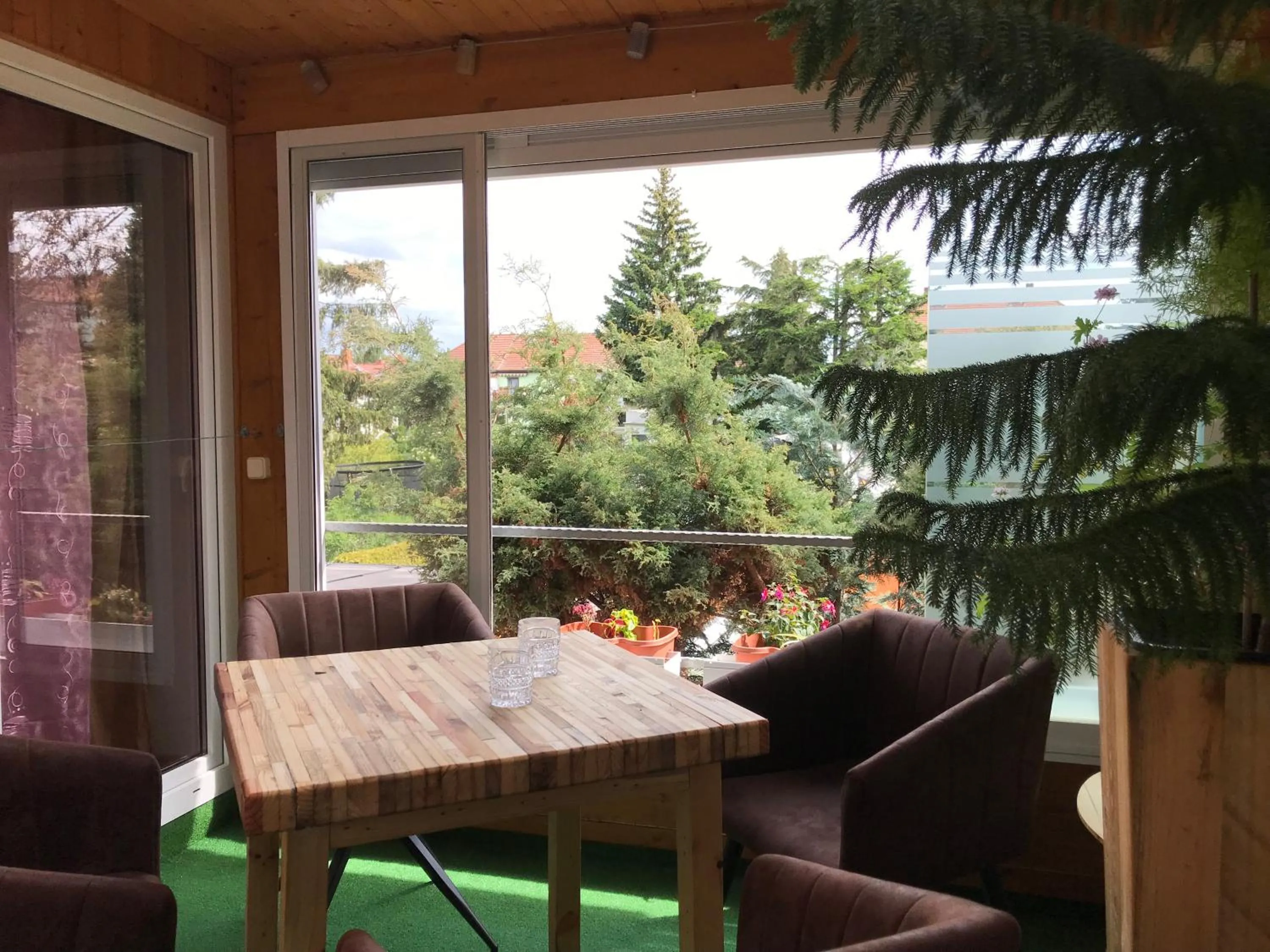 Seating area in Pension 19