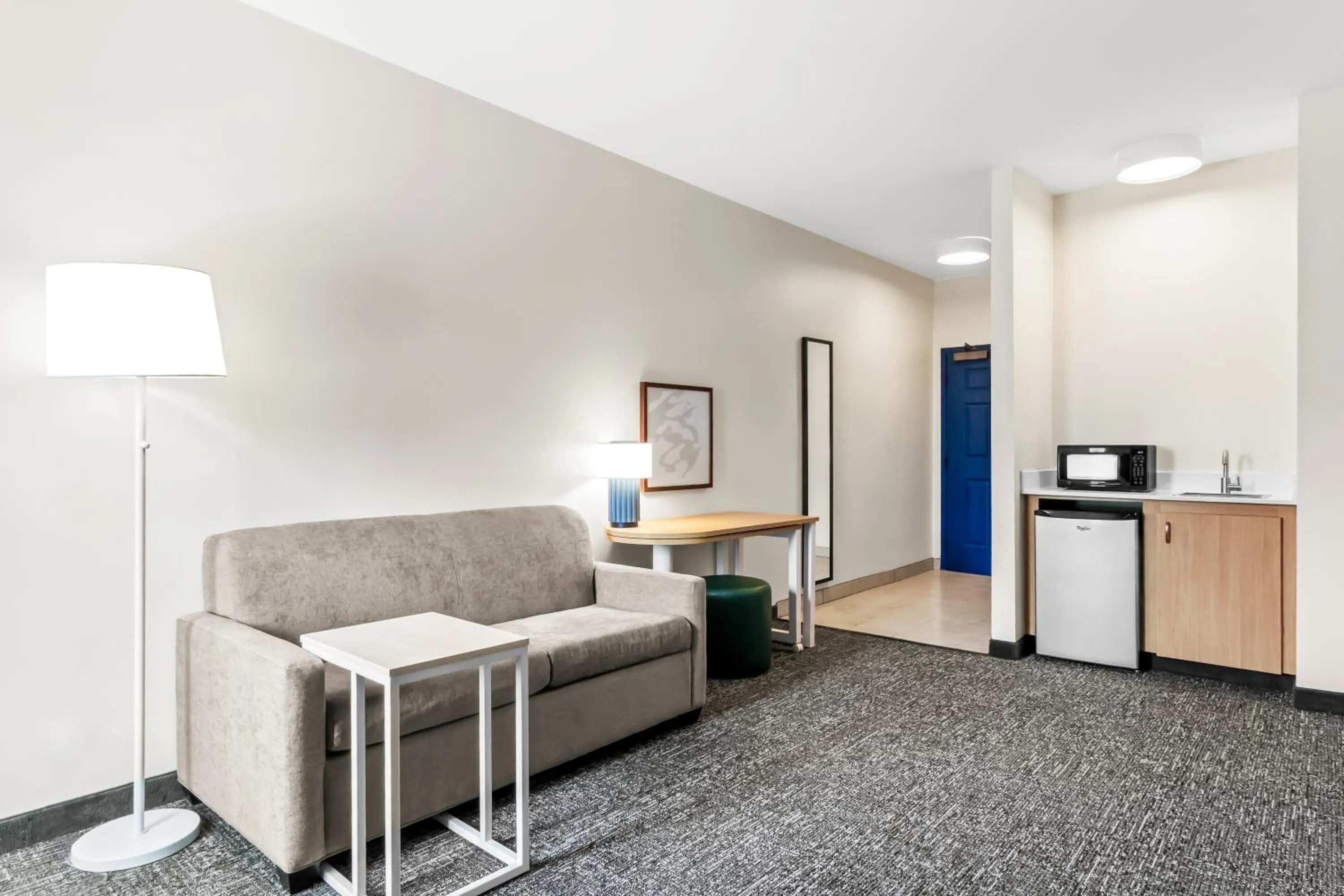 Seating area in Spark by Hilton Kingsland