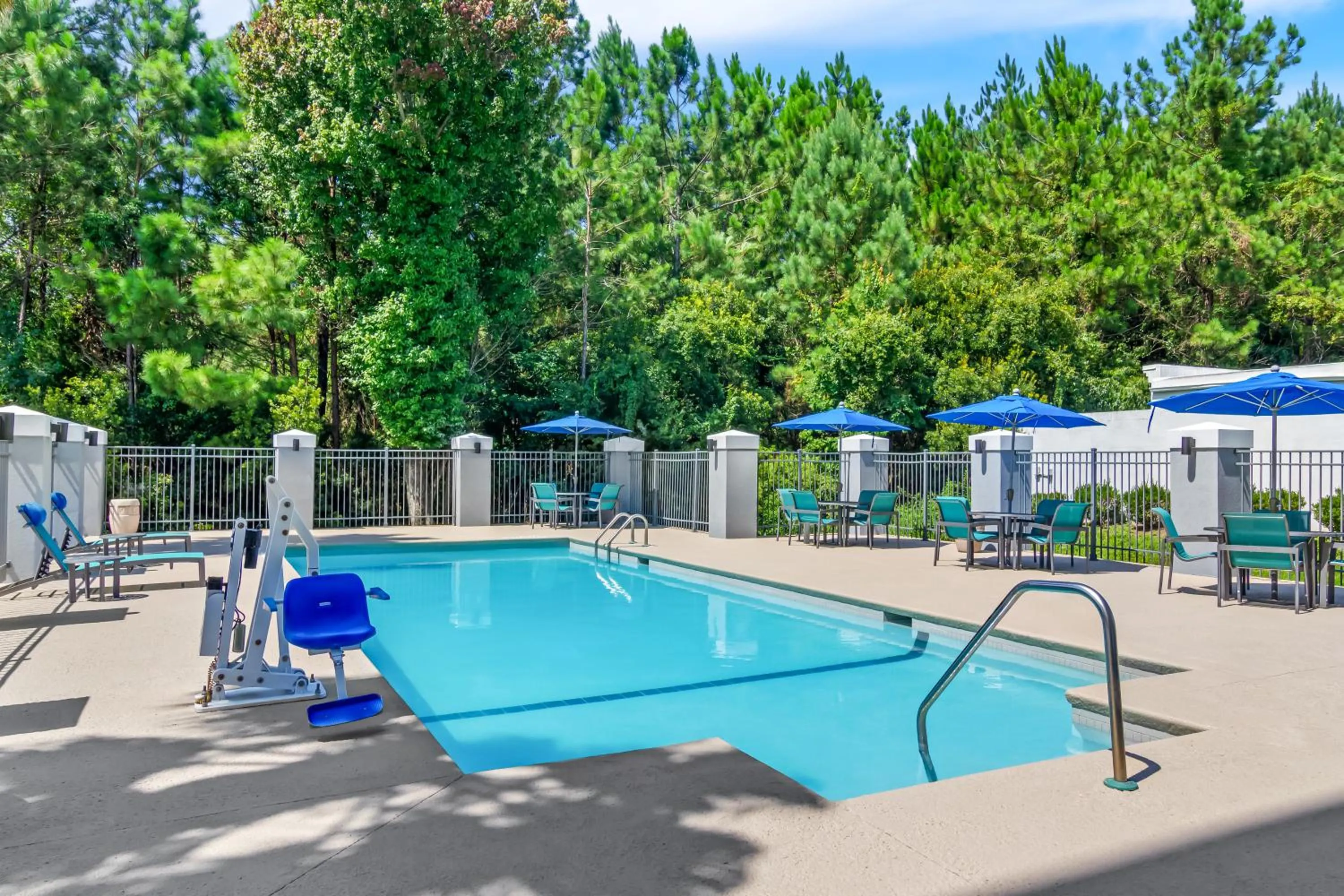 Pool view in Spark by Hilton Kingsland