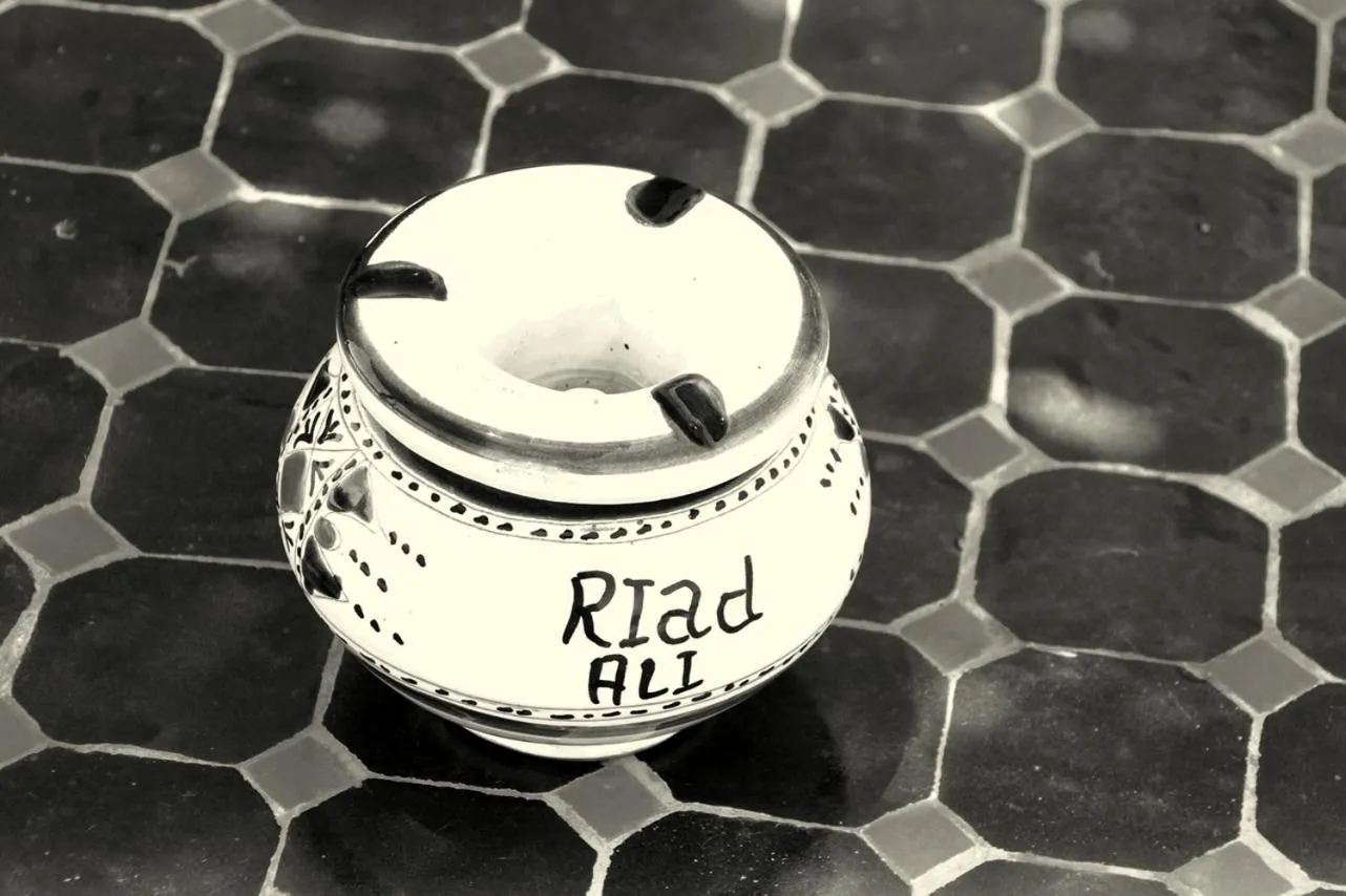 Decorative detail in Hotel Riad Ali