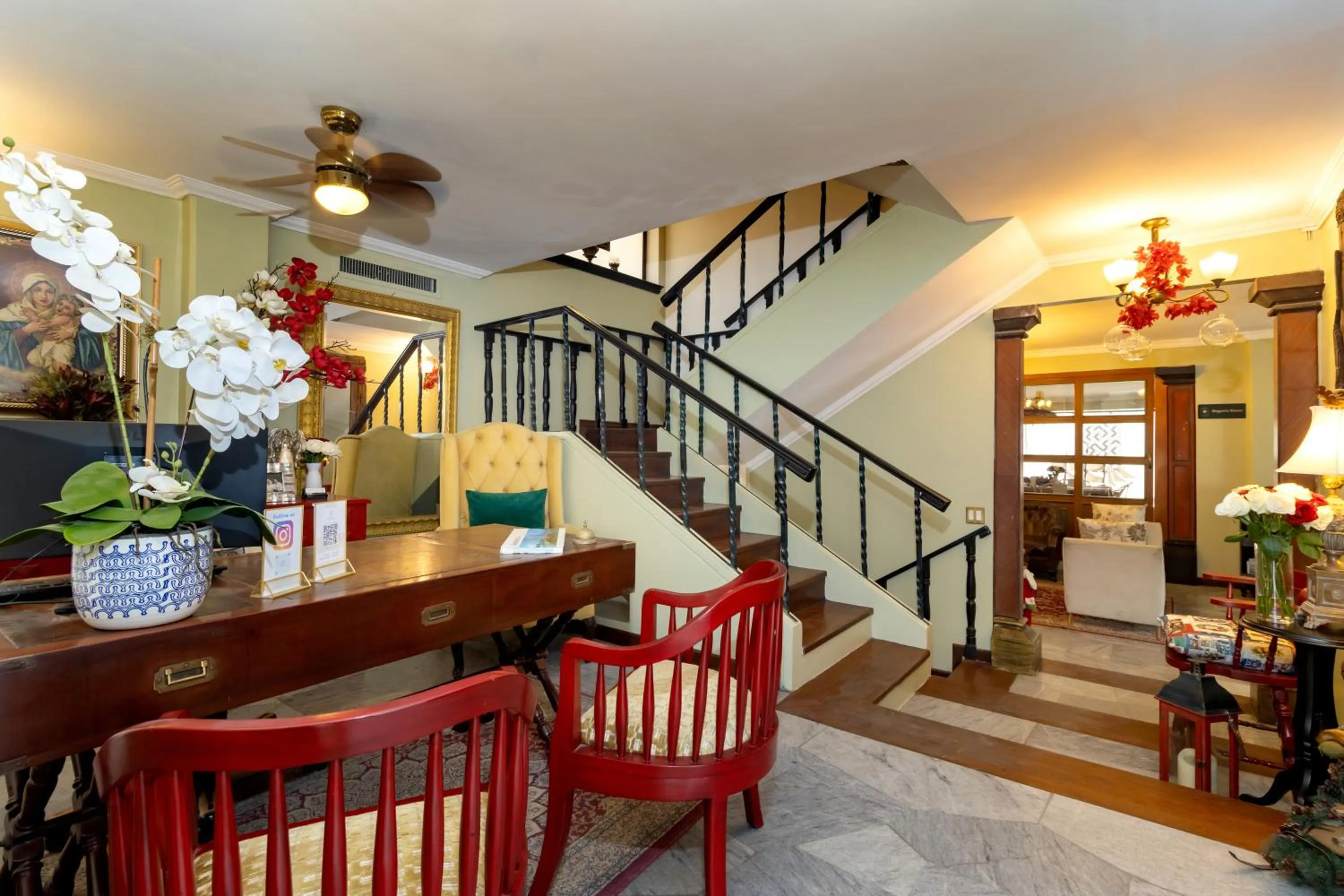 Lobby or reception in Casa García