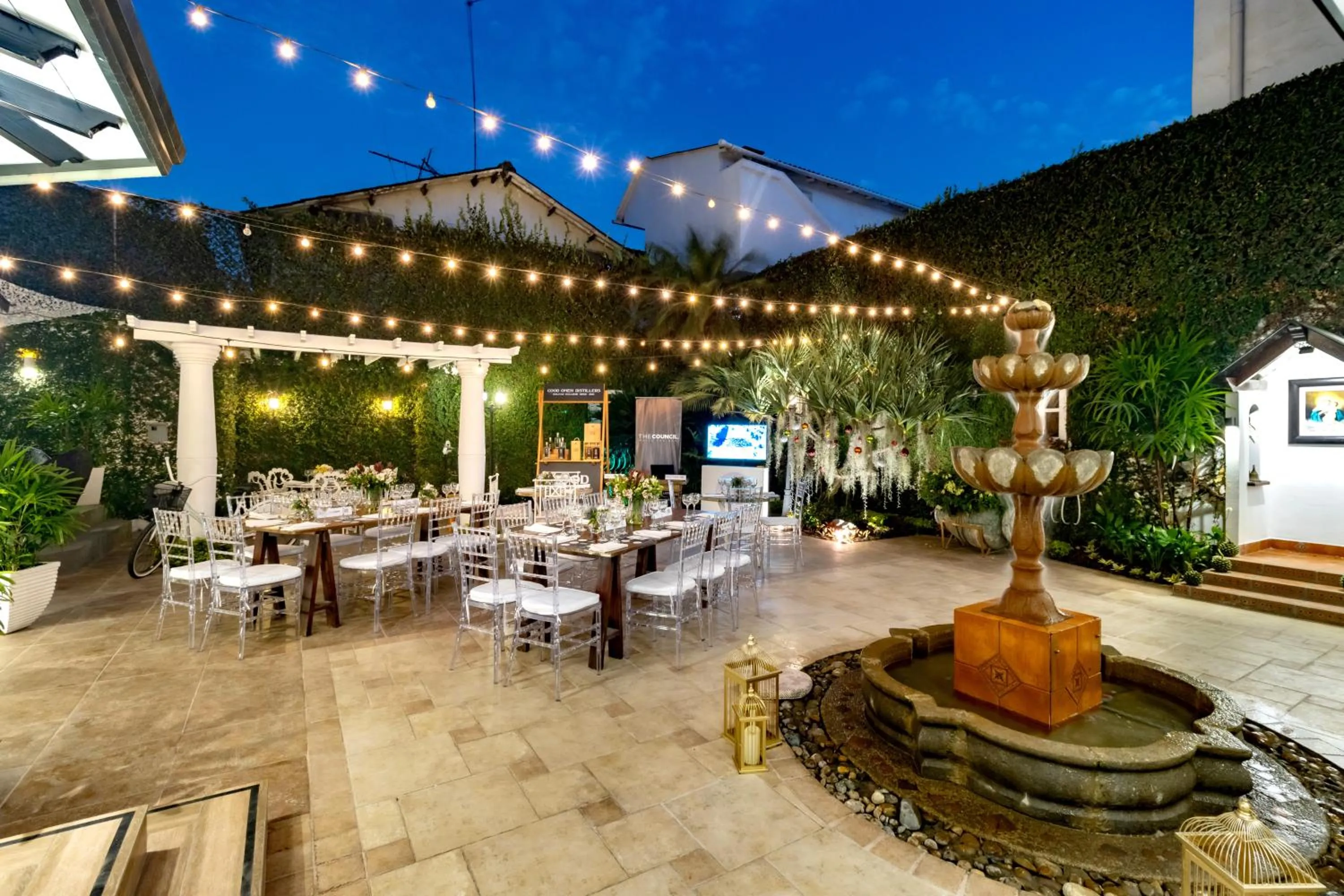 Garden in Casa García