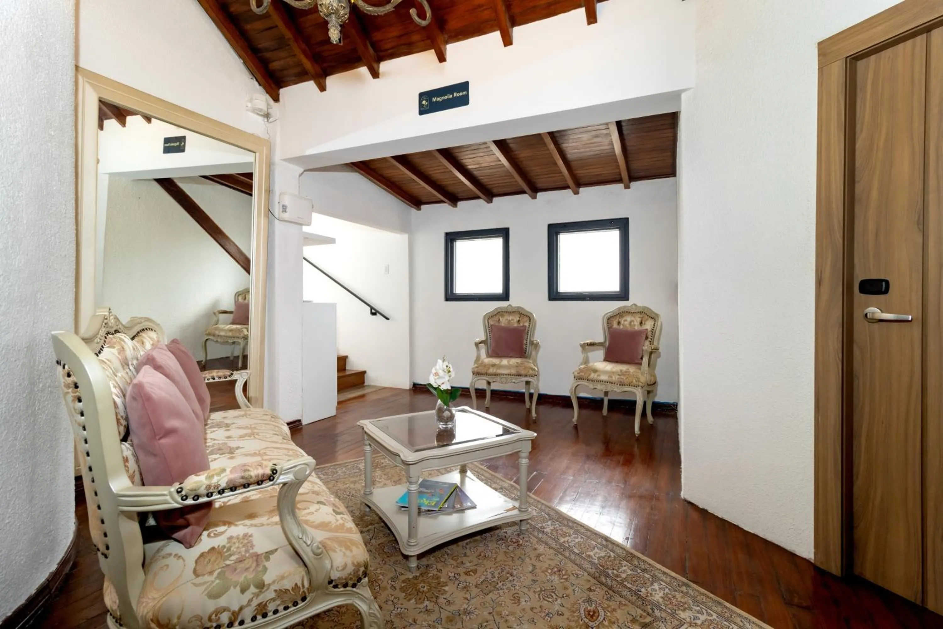 Living room in Casa García