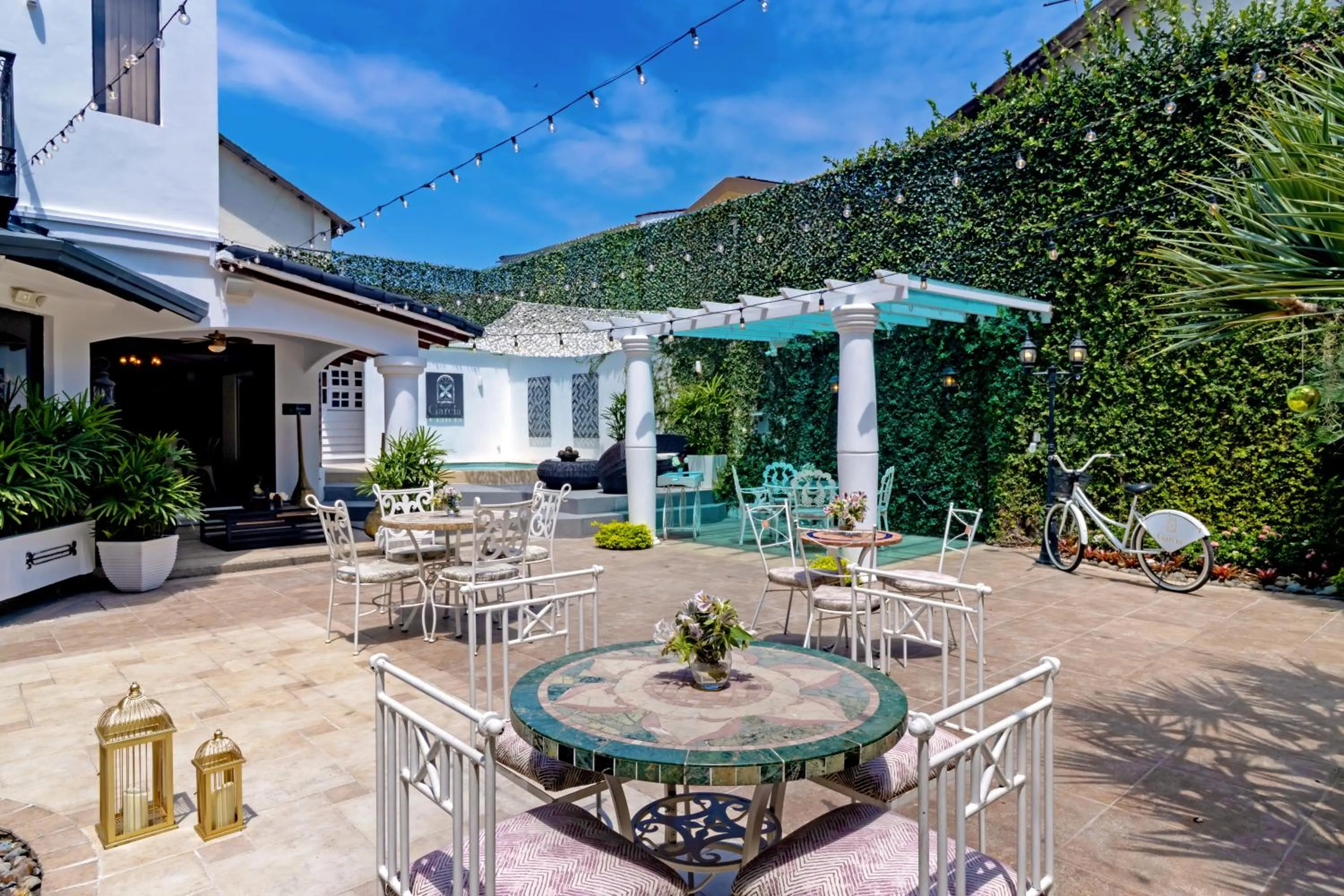 Garden in Casa García