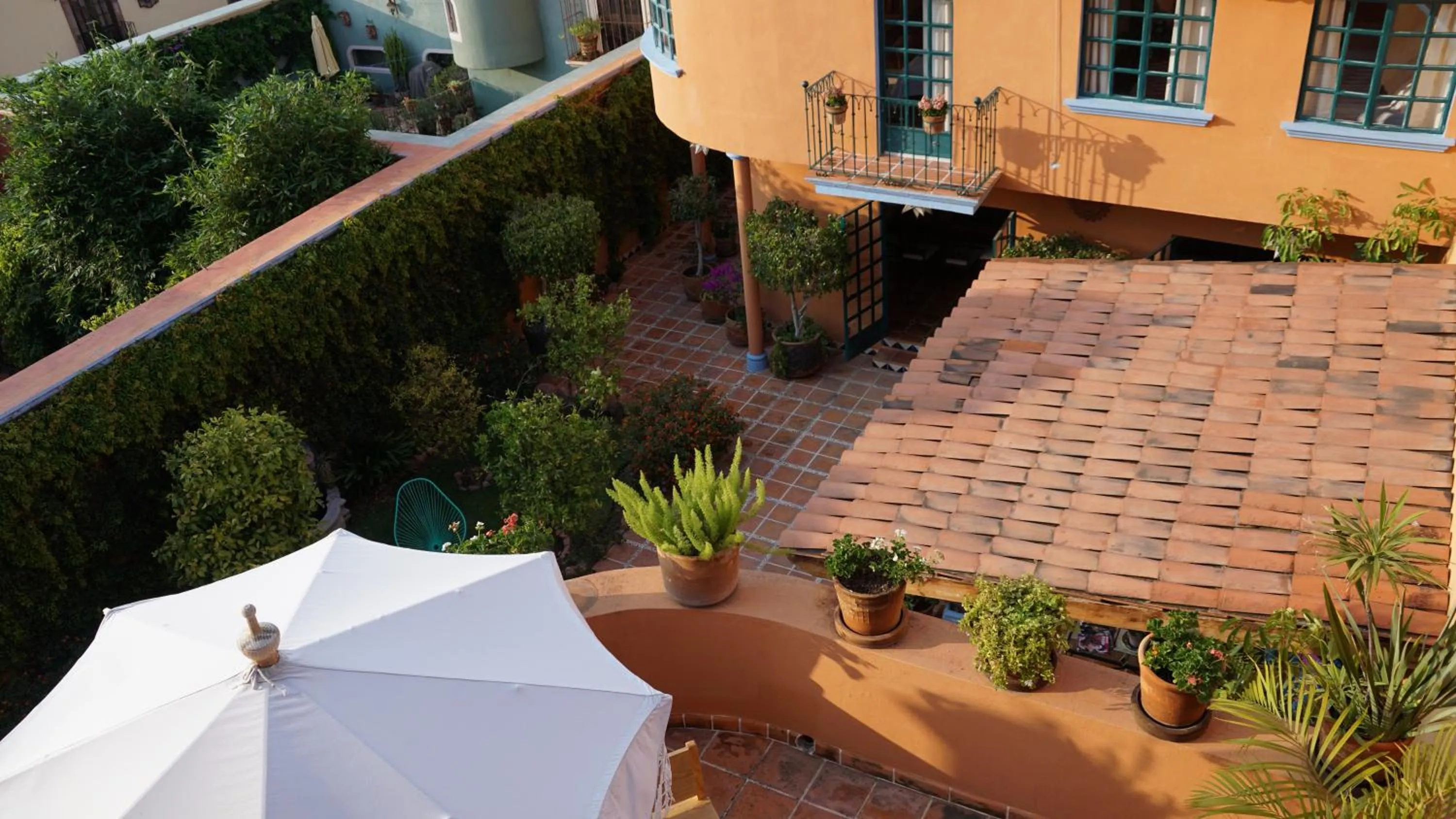 Garden in Casa Frida B&B