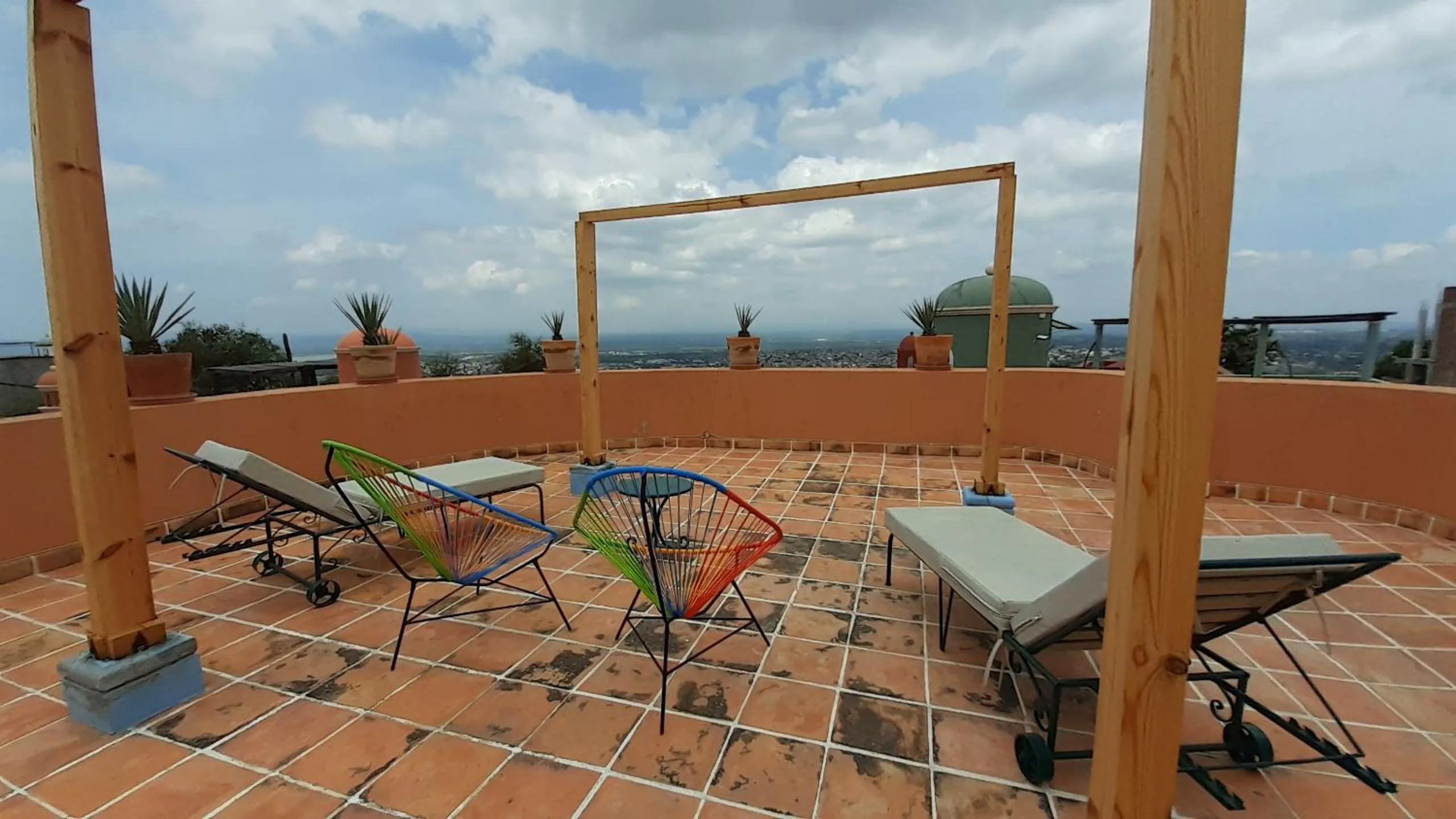 Balcony/Terrace in Casa Frida B&B