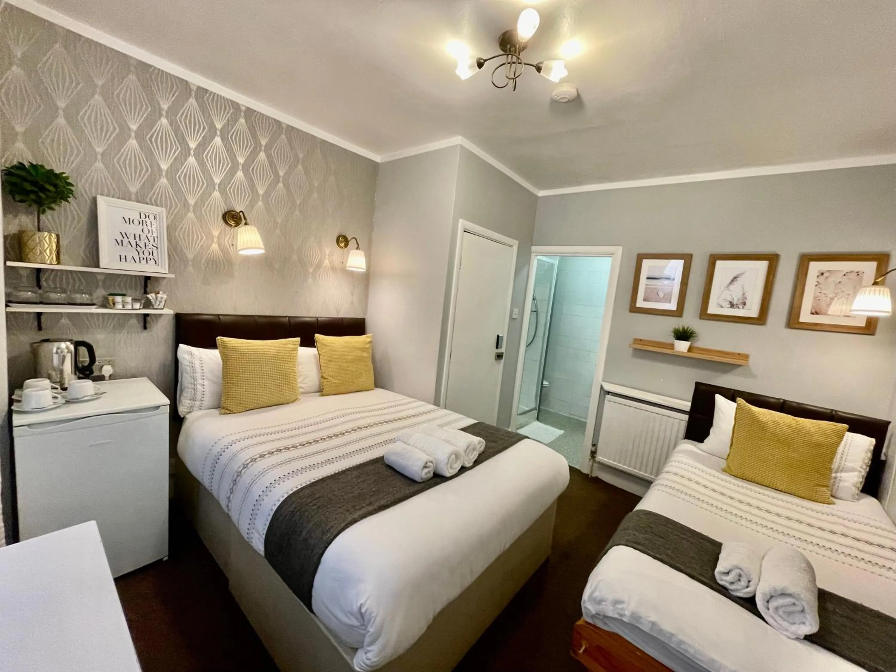 Bed in Trinity House Hotel