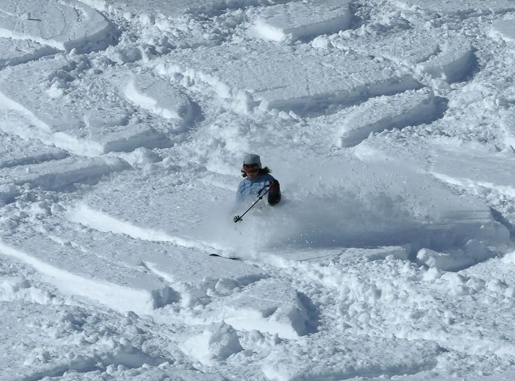 Skiing in Alta Peruvian Lodge