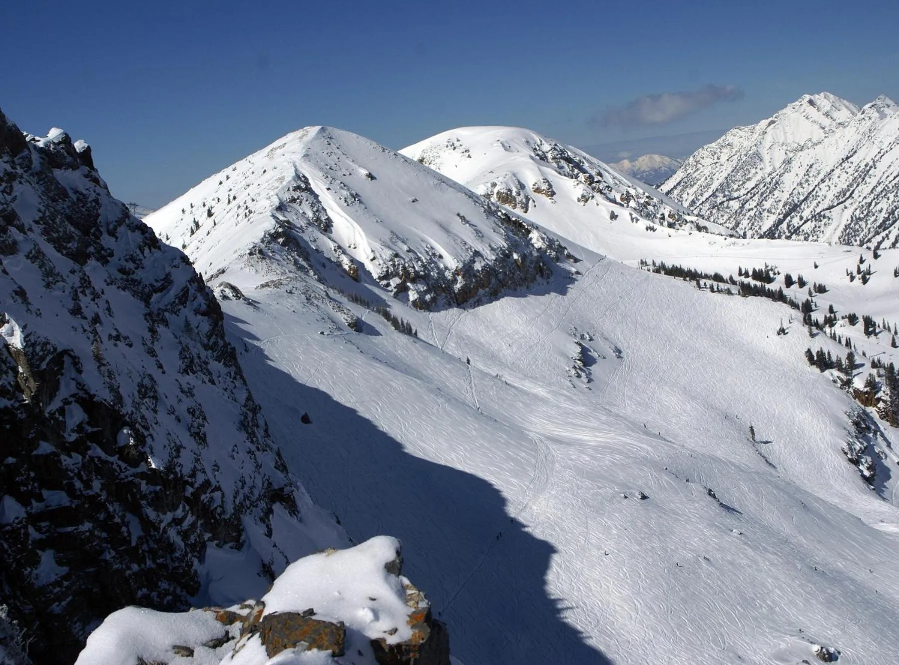 Skiing in Alta Peruvian Lodge