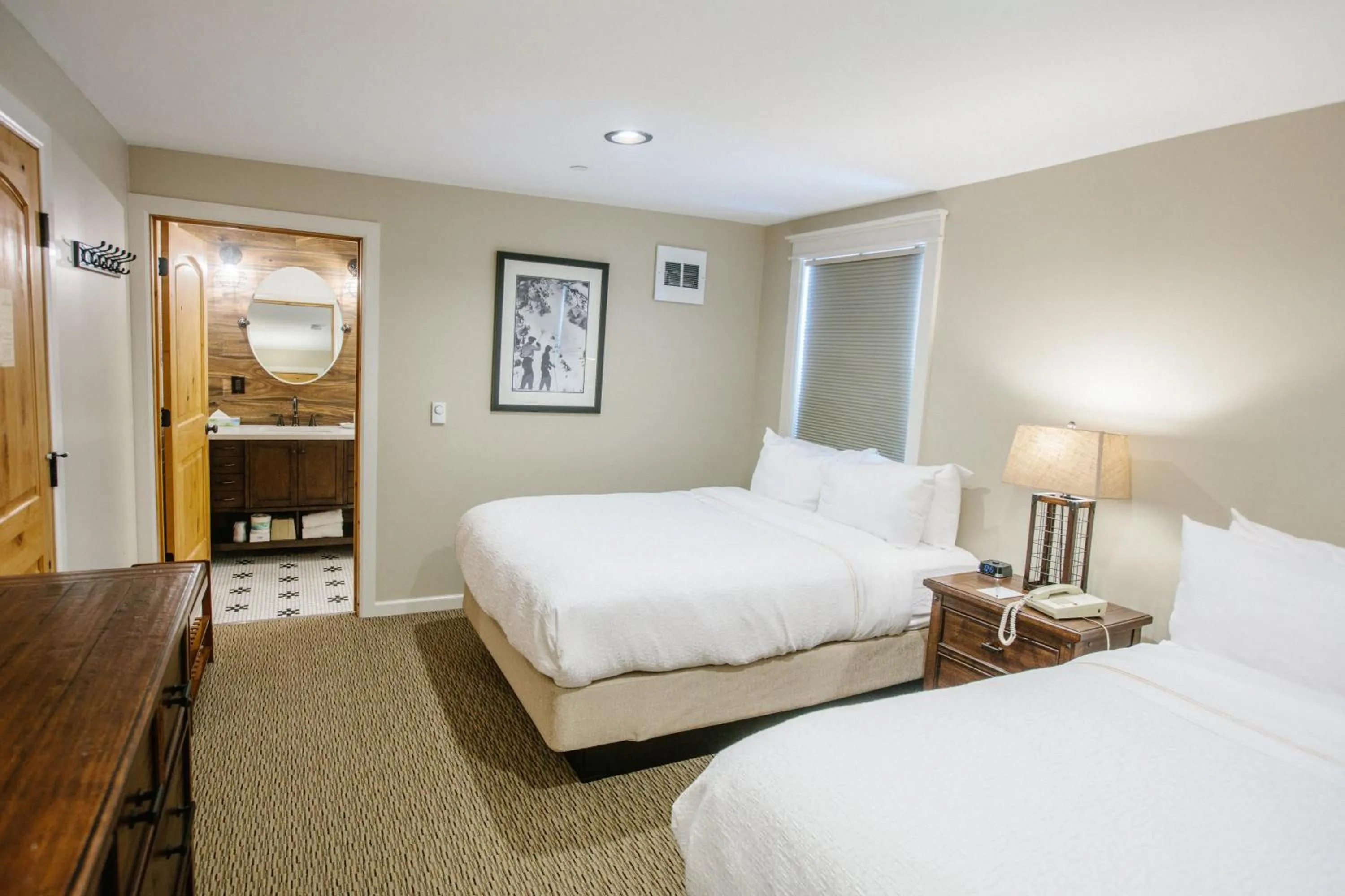 Bed in Alta Peruvian Lodge