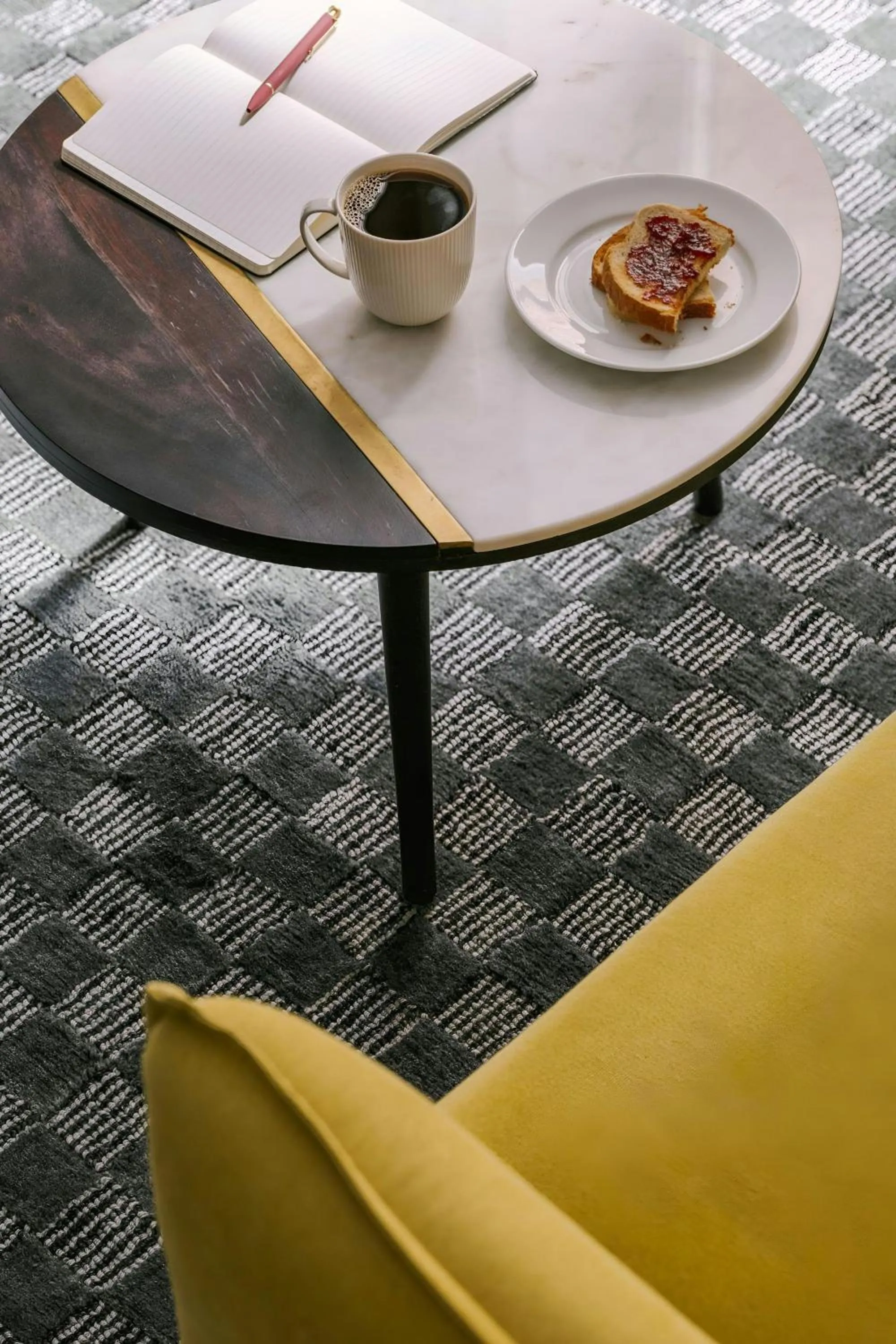 Living room in Sonder by Marriott Bonvoy Penny Lane Apartments Old Montreal