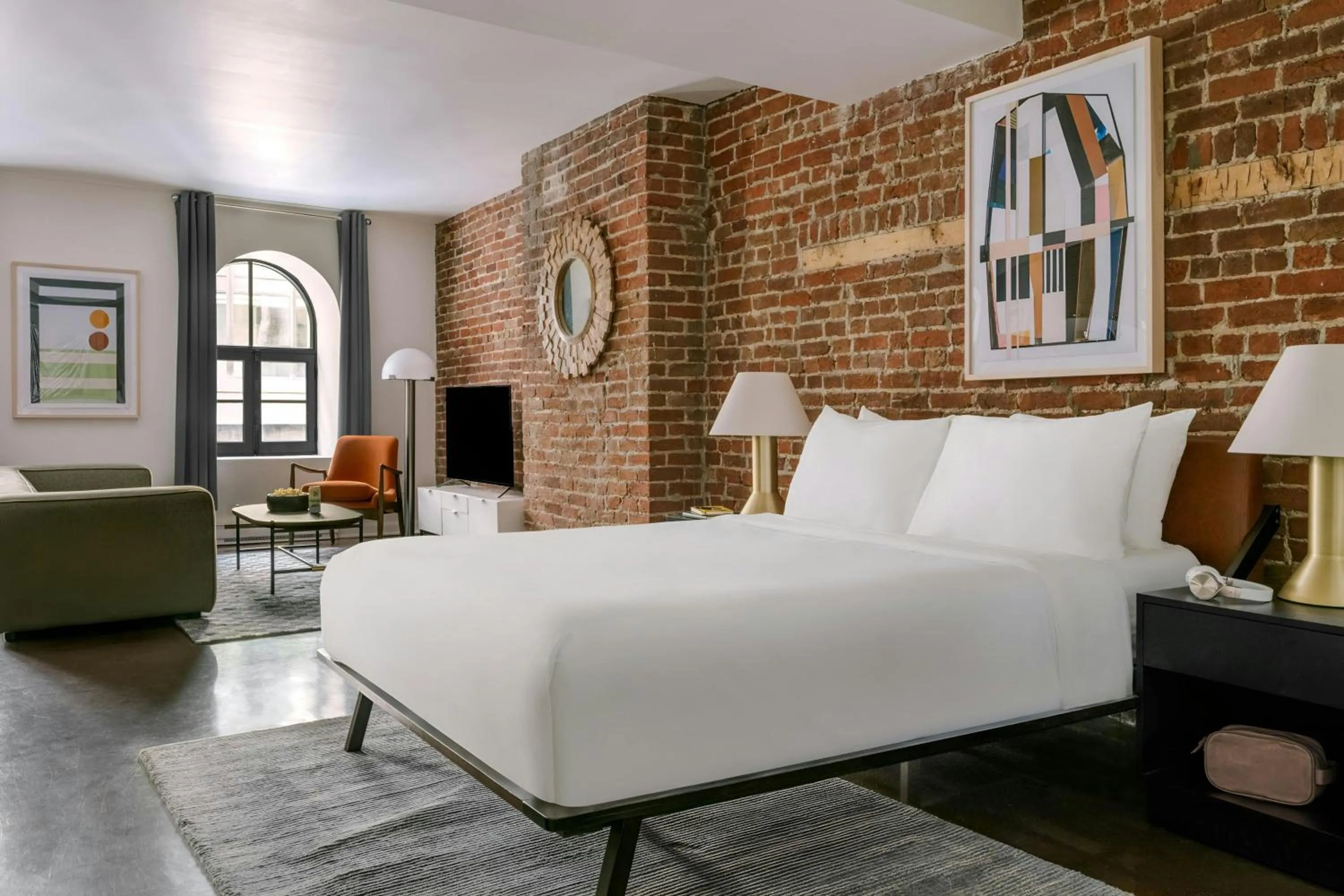 Bedroom, Bed in Sonder by Marriott Bonvoy Penny Lane Apartments Old Montreal