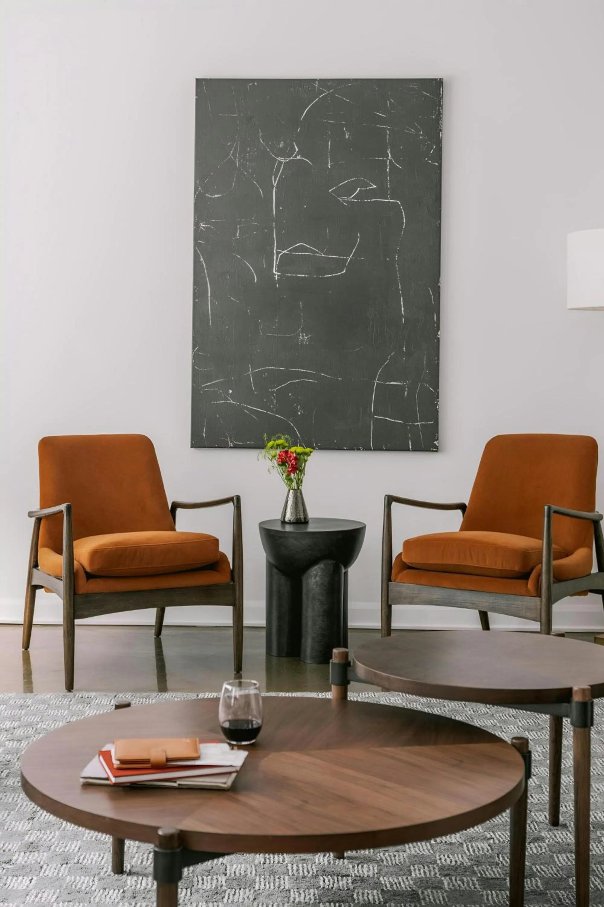 Living room in Sonder by Marriott Bonvoy Penny Lane Apartments Old Montreal