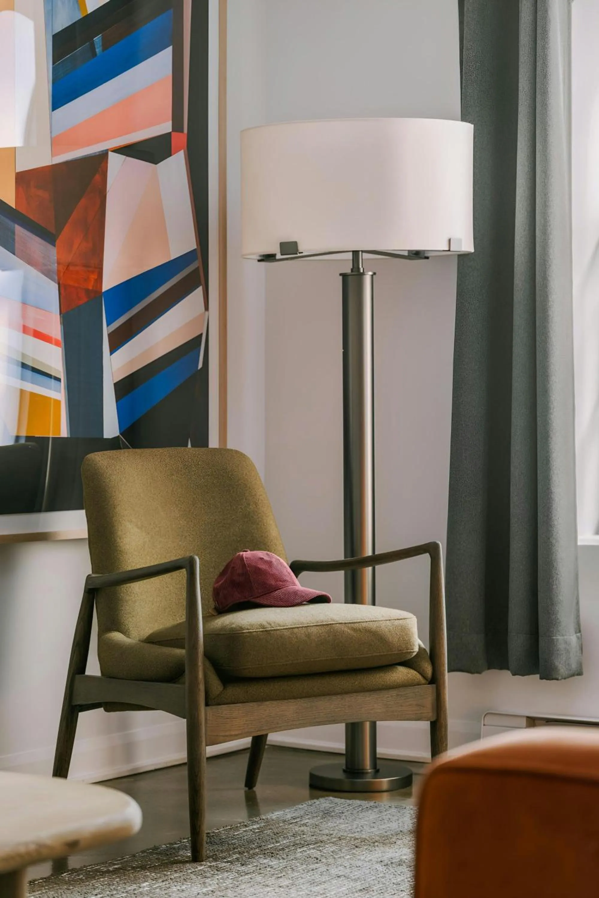 Living room in Sonder by Marriott Bonvoy Penny Lane Apartments Old Montreal