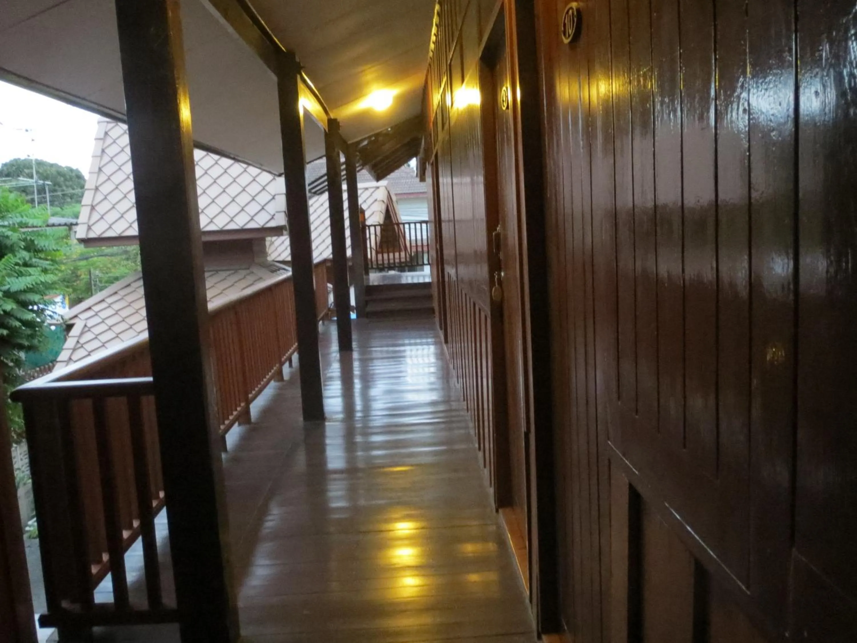 Decorative detail in Baanlek Home Stay