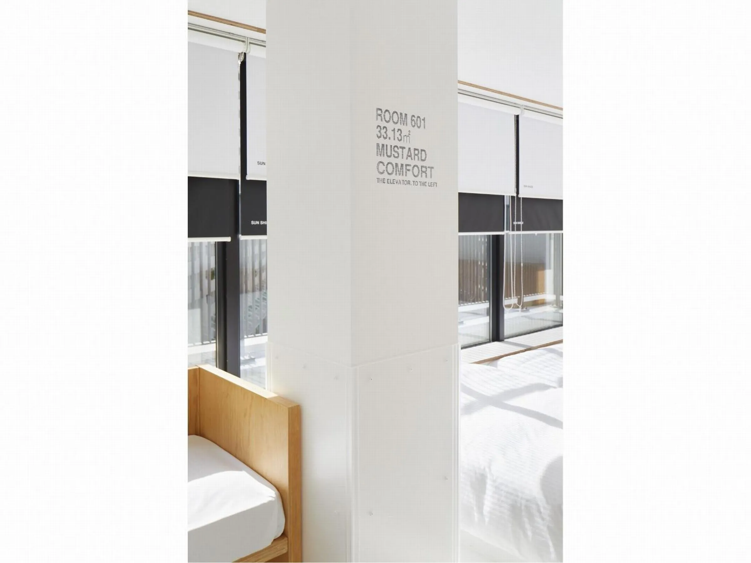 Bed in Mustard Hotel Shibuya