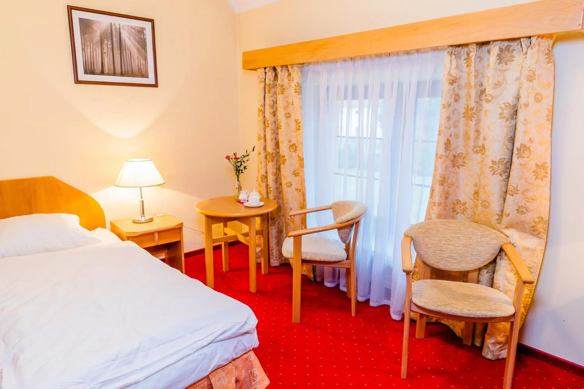 Bedroom, Bed in Hotel Karczyce