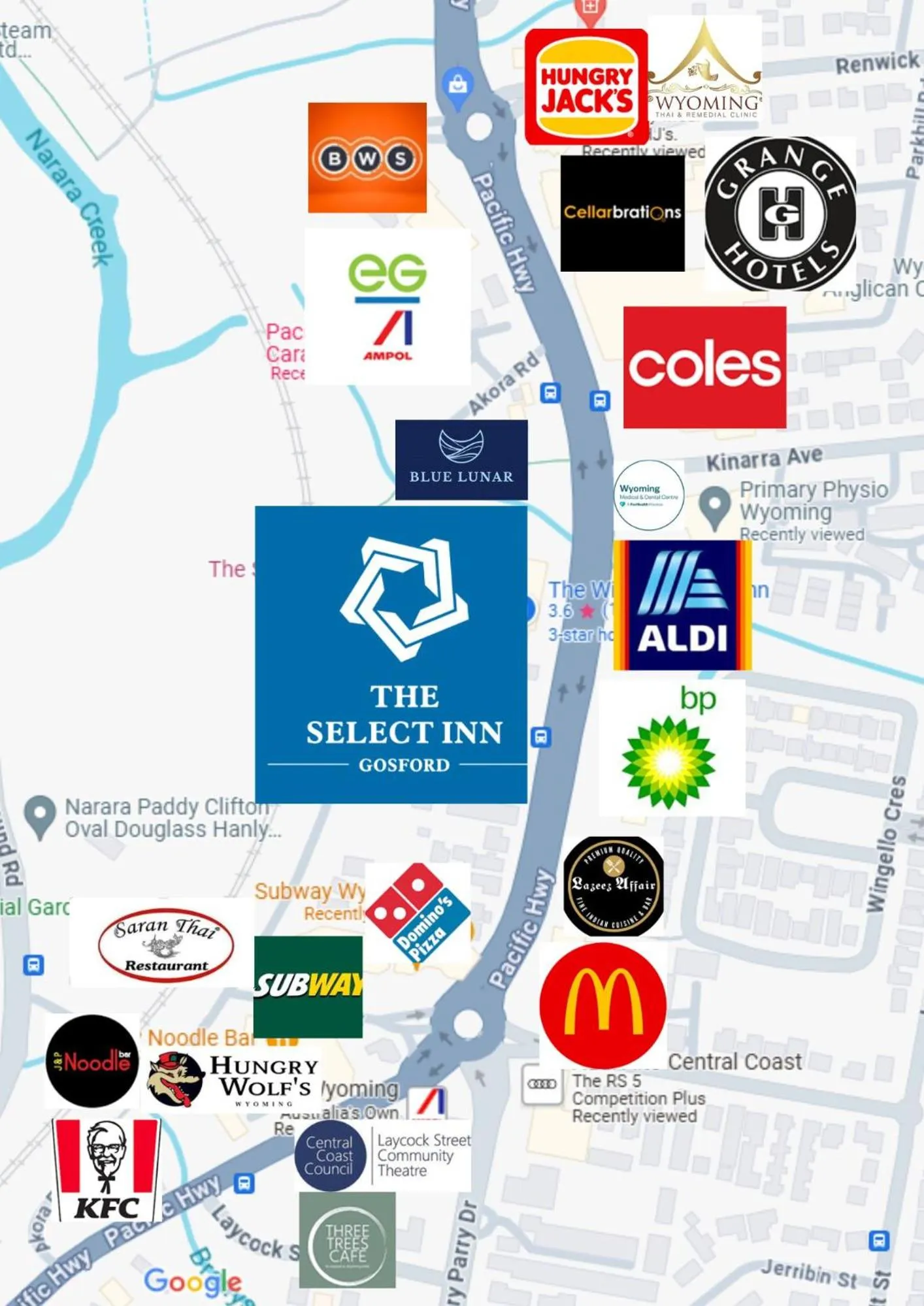 The Select Inn Gosford