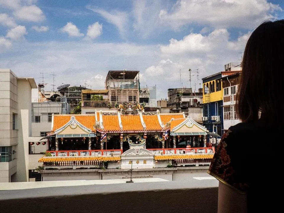 Balcony/Terrace in Tian Tian Hostel