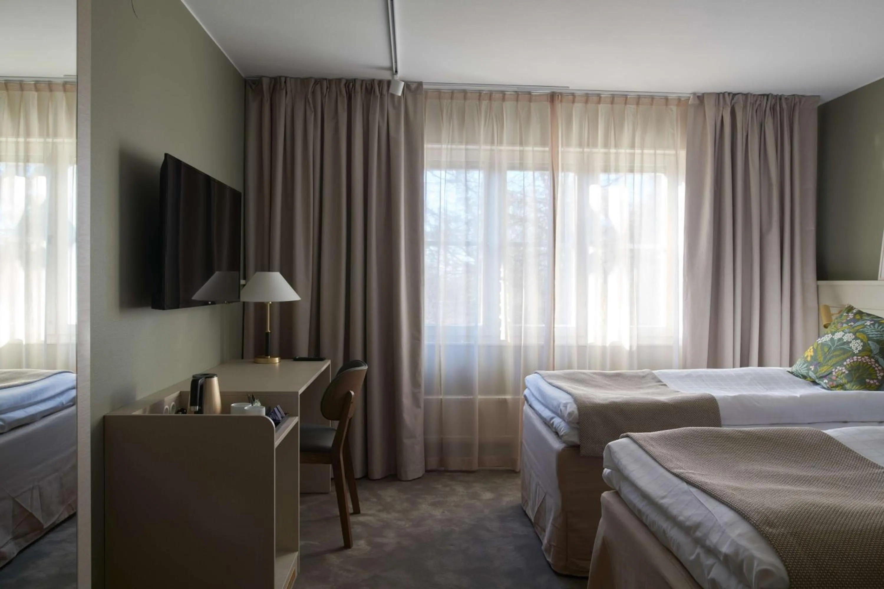 TV and multimedia, Bed in Best Western Hotel Danderyd