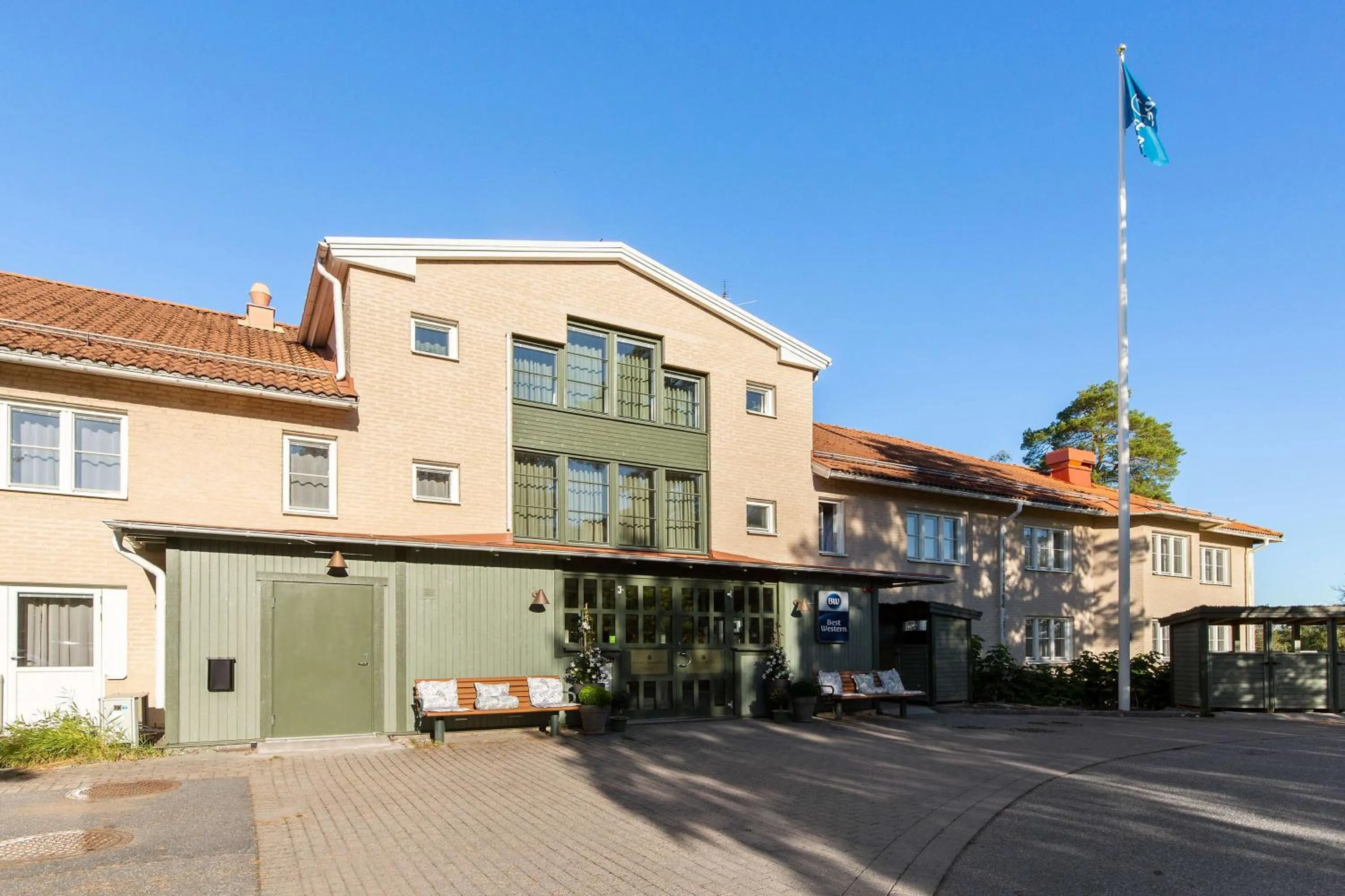 Property building in Best Western Hotel Danderyd