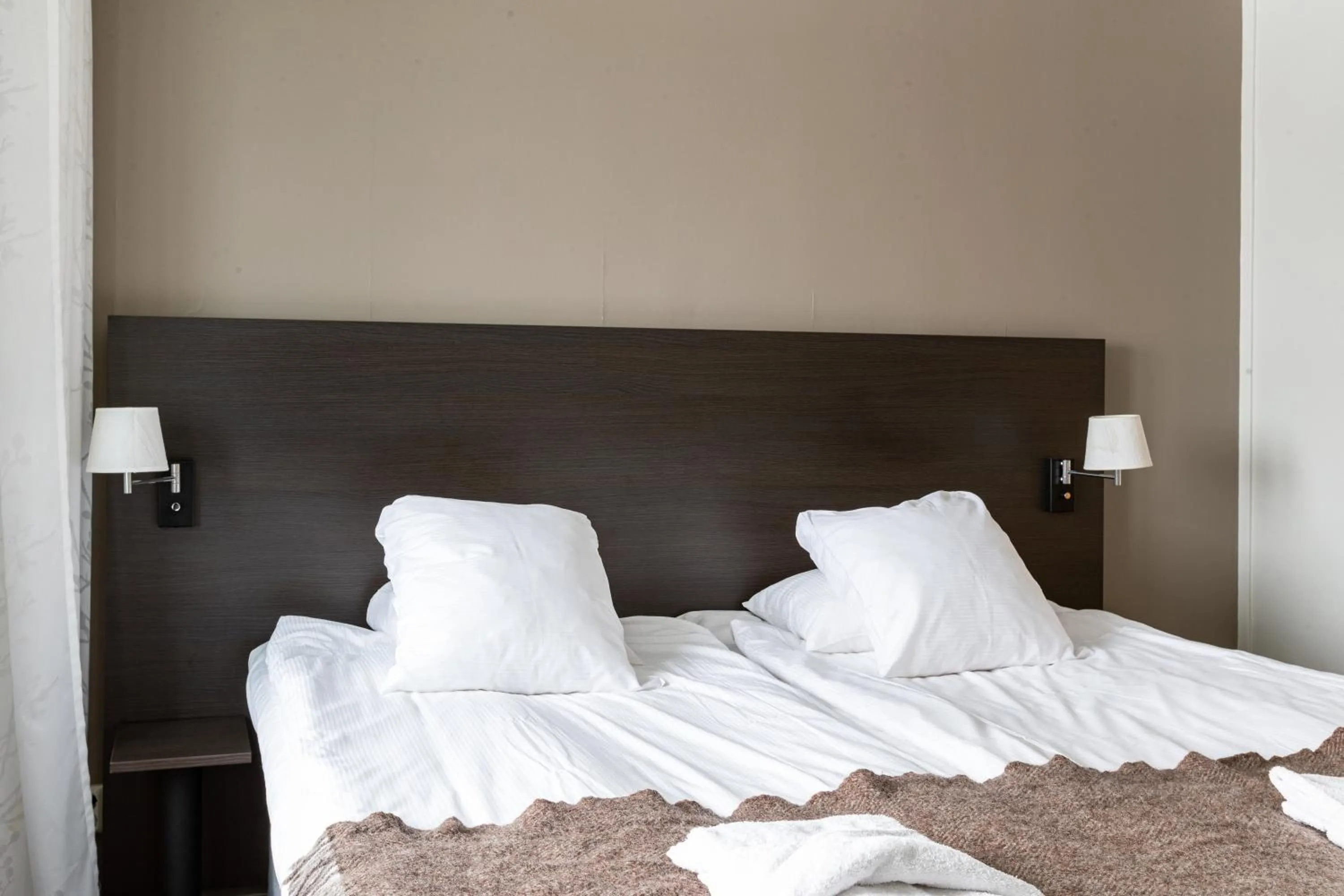 Bedroom, Bed in STF Abisko Turiststation