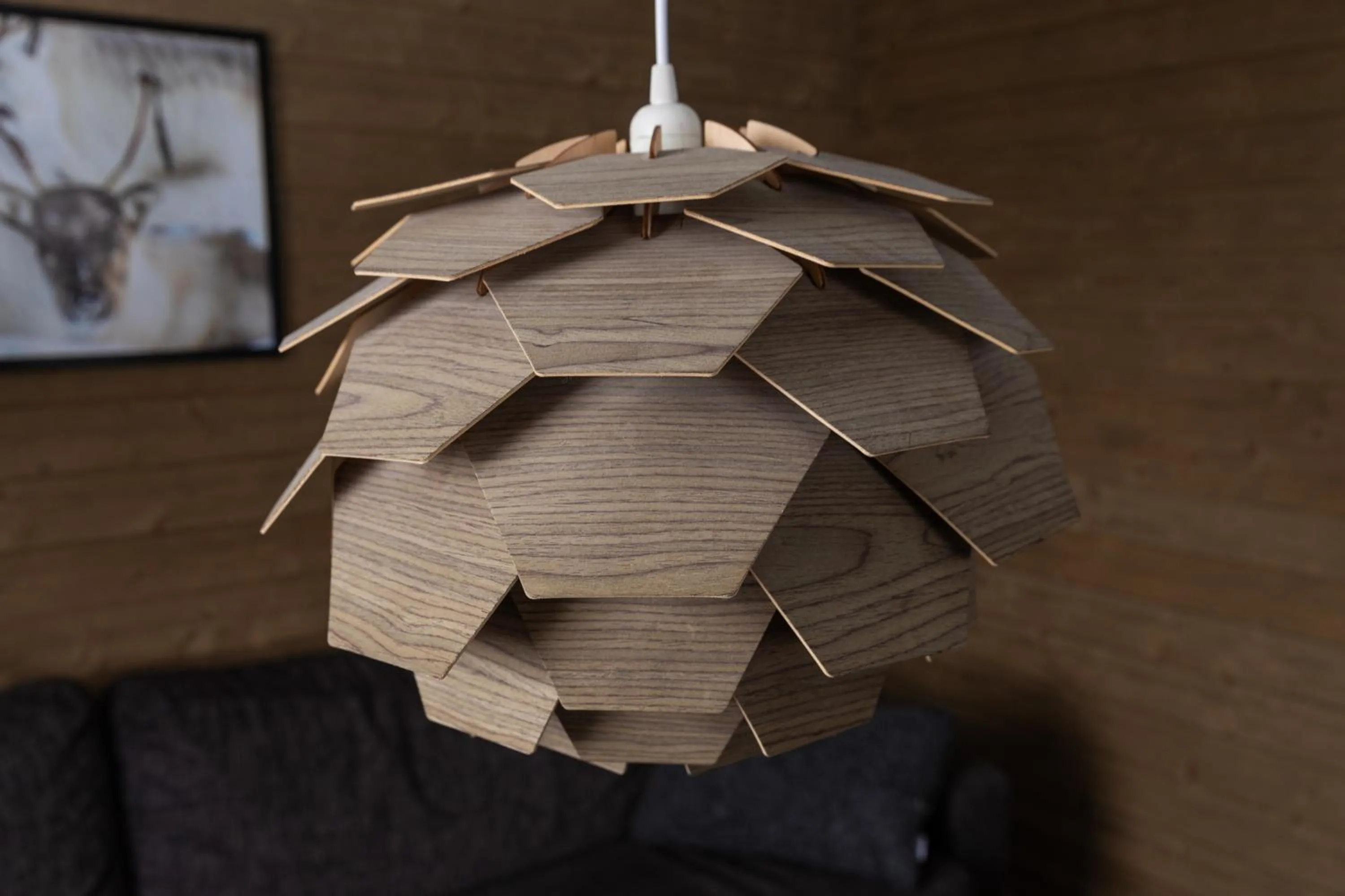 Decorative detail in STF Abisko Turiststation