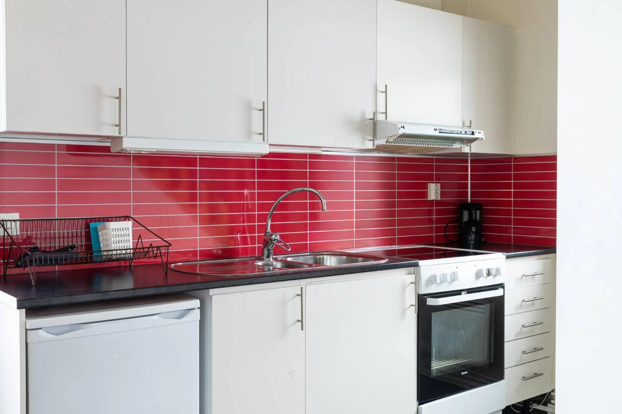 kitchen in STF Abisko Turiststation