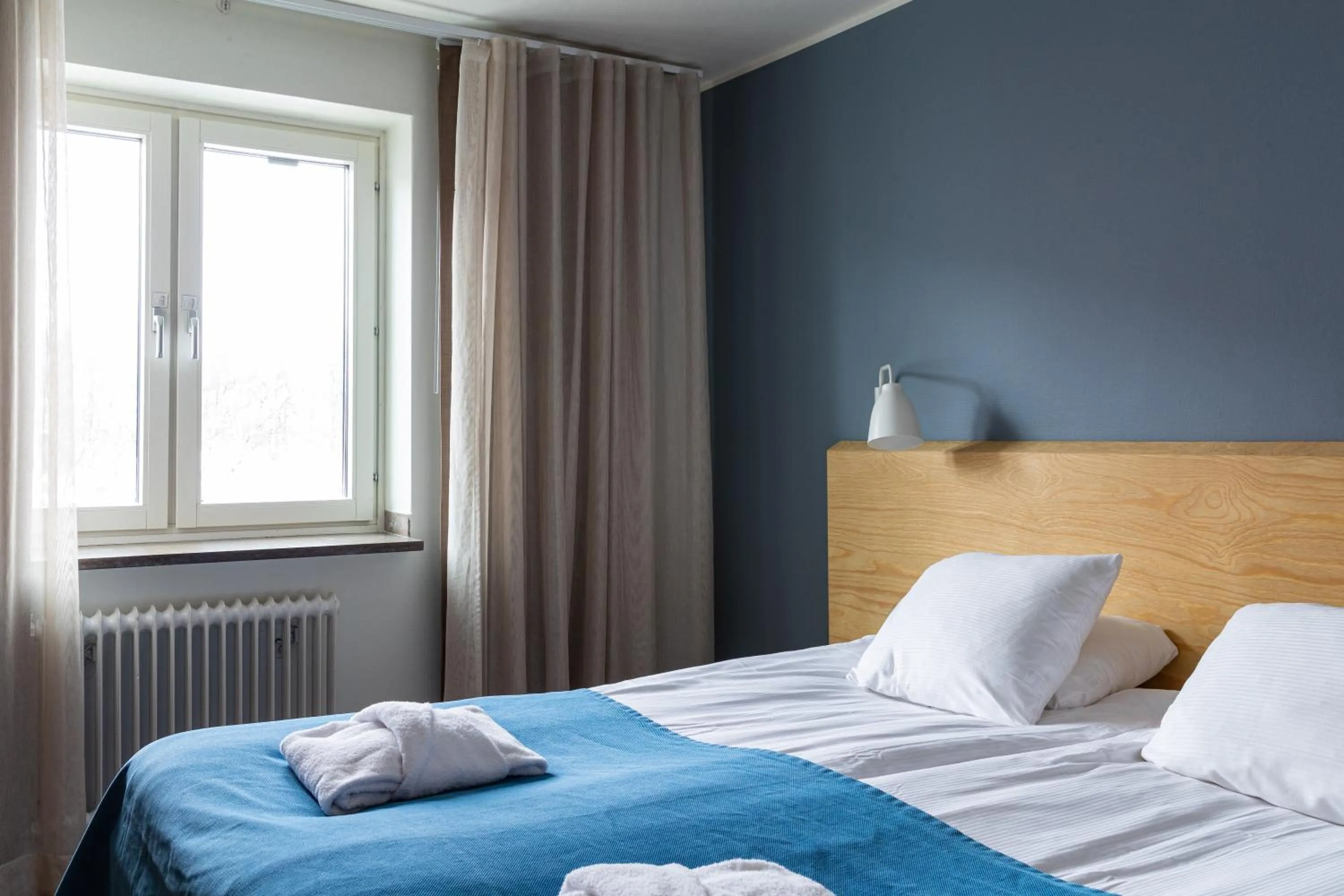 Bedroom, Bed in STF Abisko Turiststation