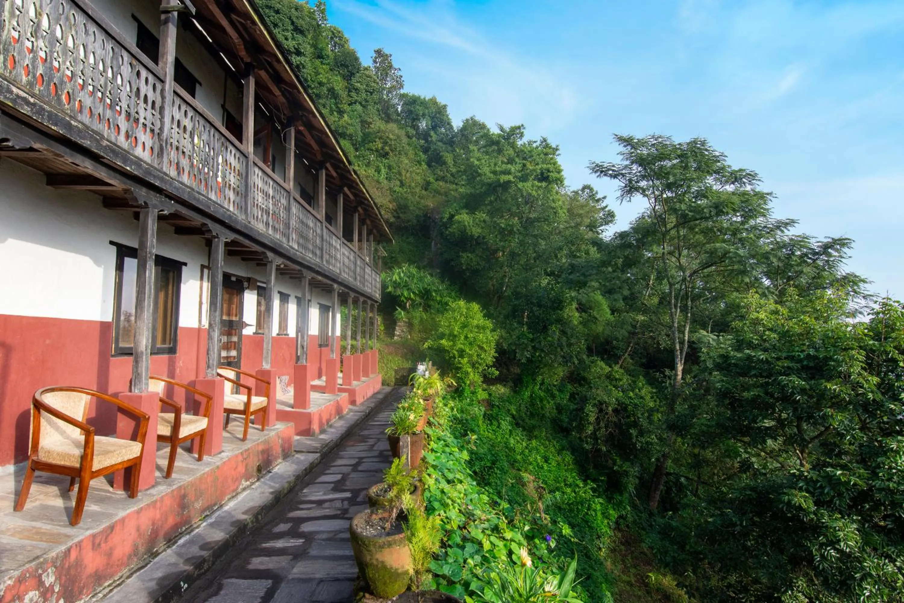 Property building in Everest Manla Resort