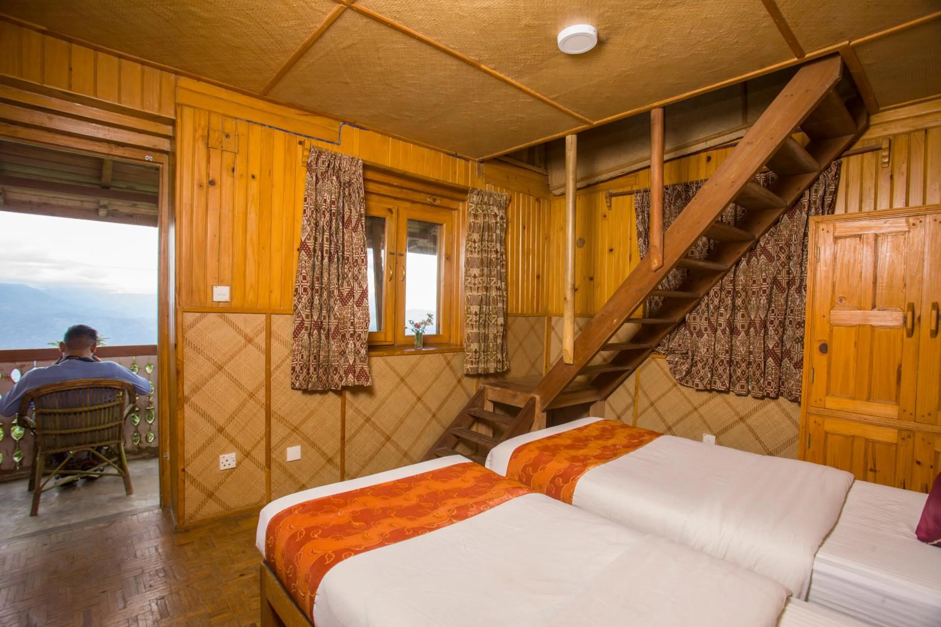 Bed in Everest Manla Resort