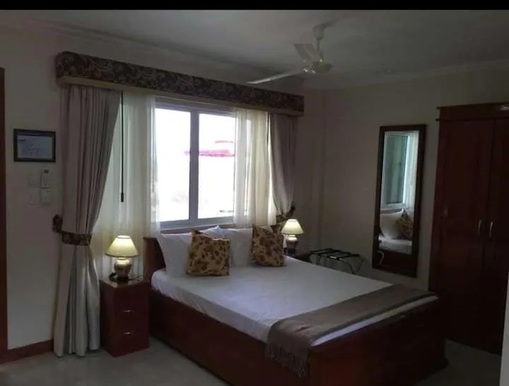 Bed in Ocean Breeze Resort