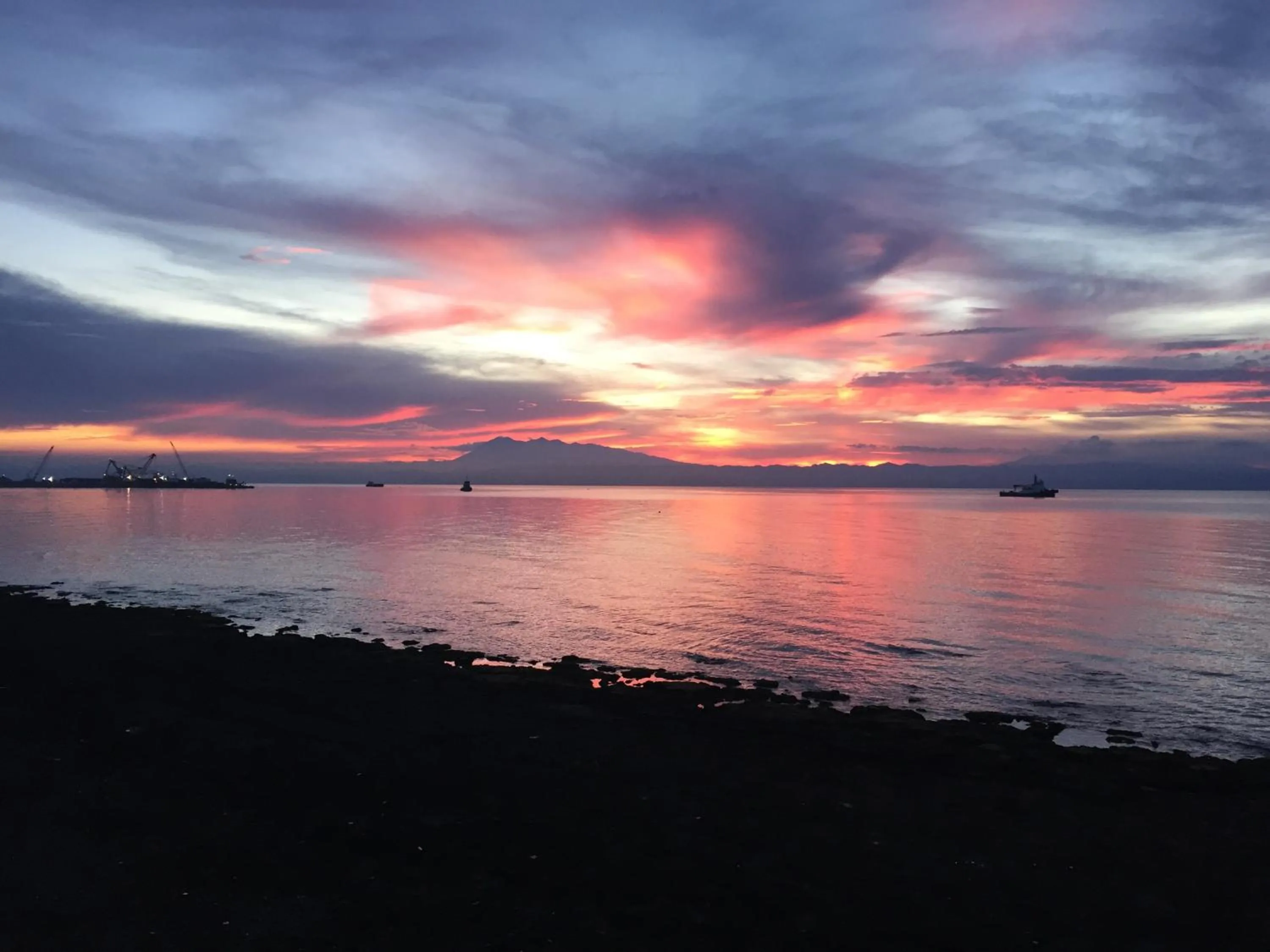 Sunrise in Ocean Breeze Resort