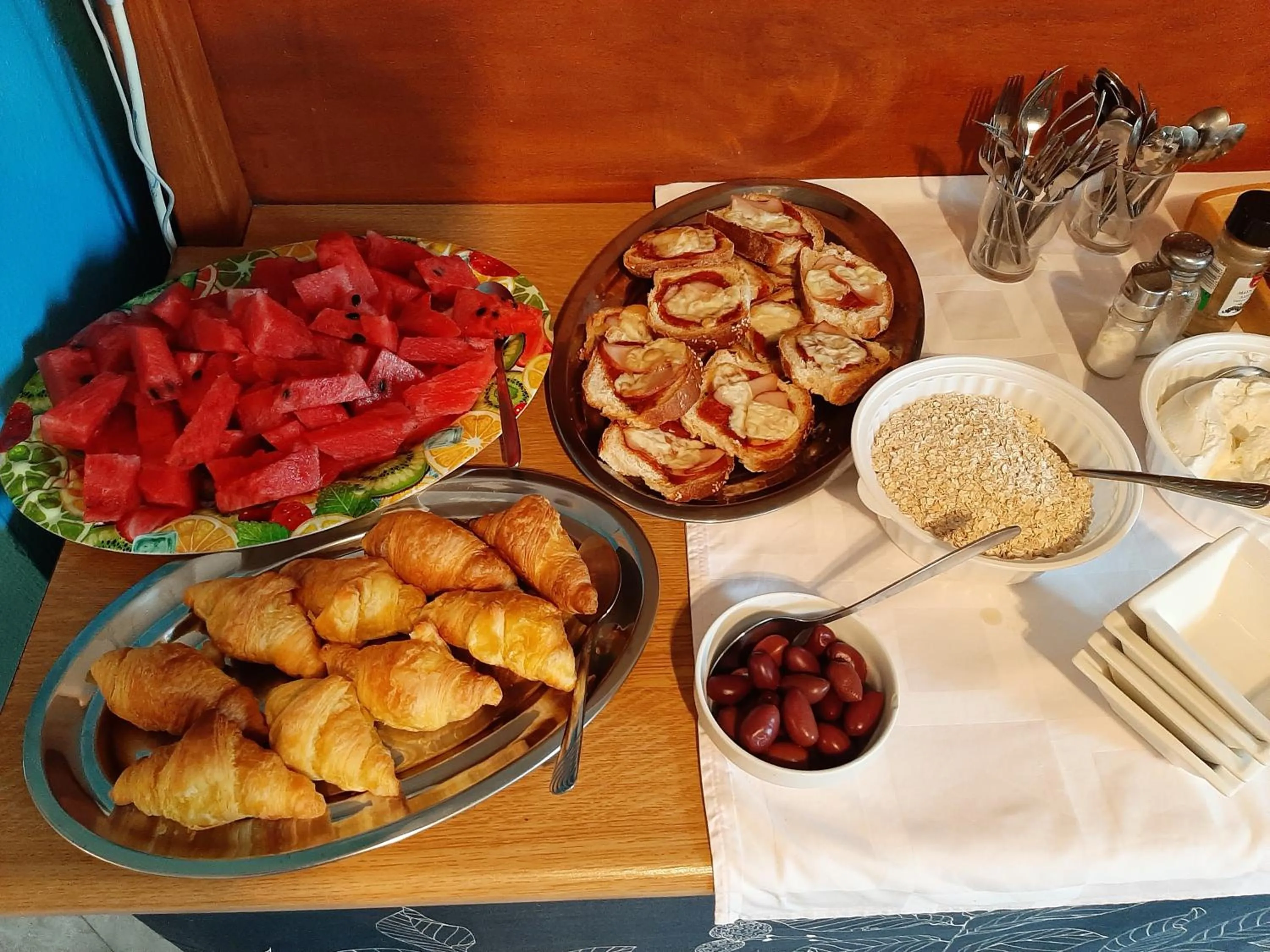 Buffet breakfast in Ostria