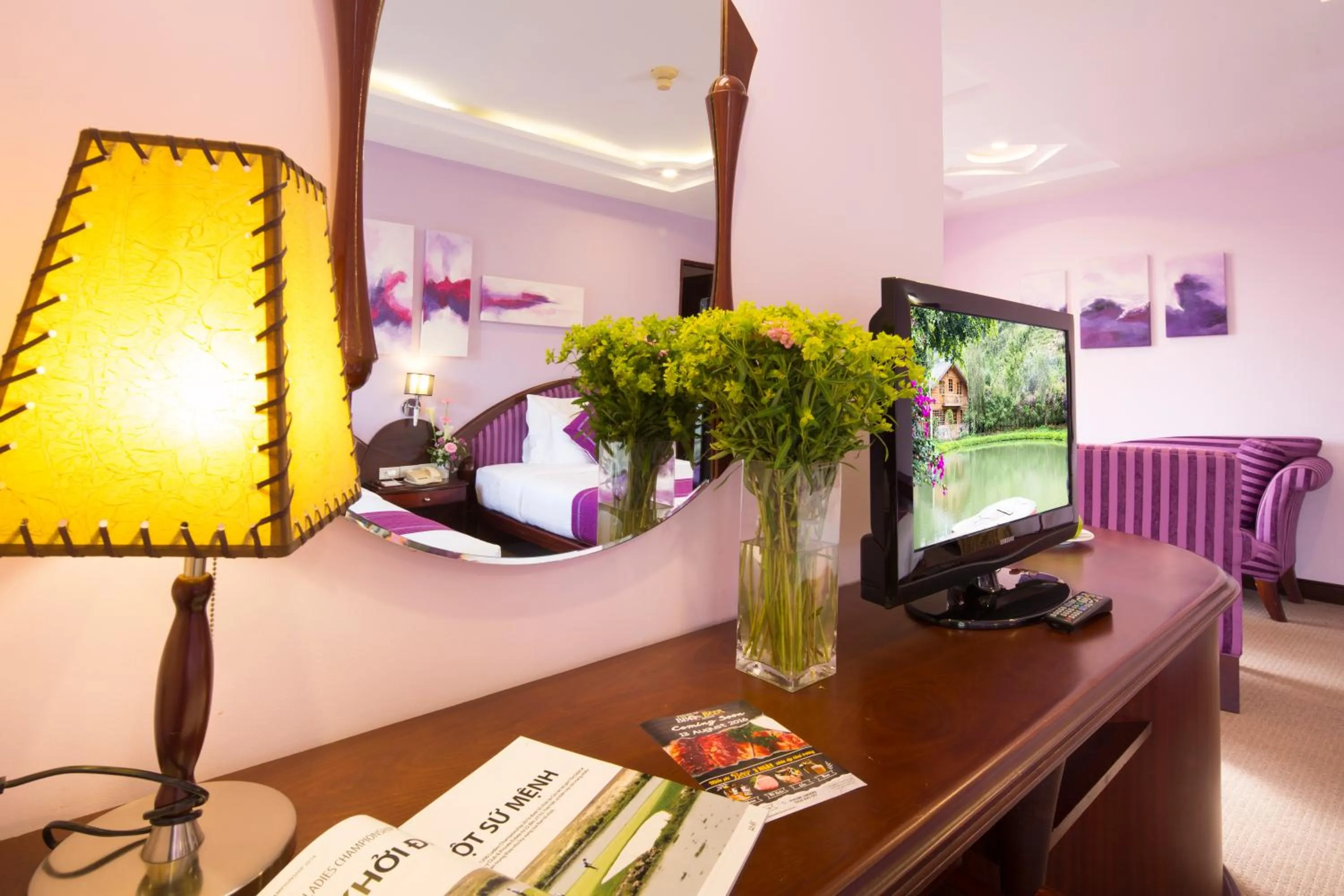 Living room in TTC Hotel - Da Lat