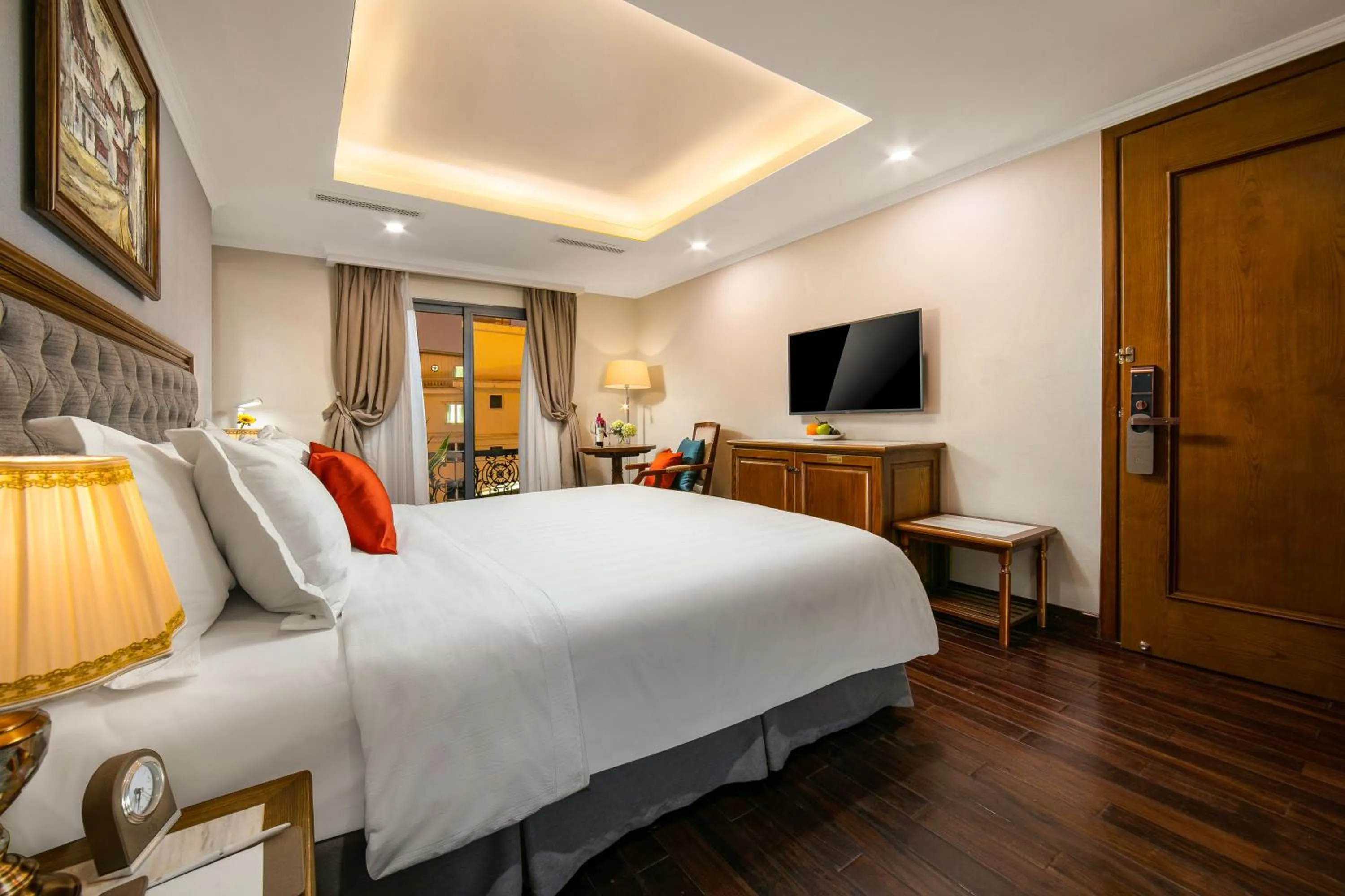 Bed in Hanoi Dalvostro Valentino Hotel & Spa