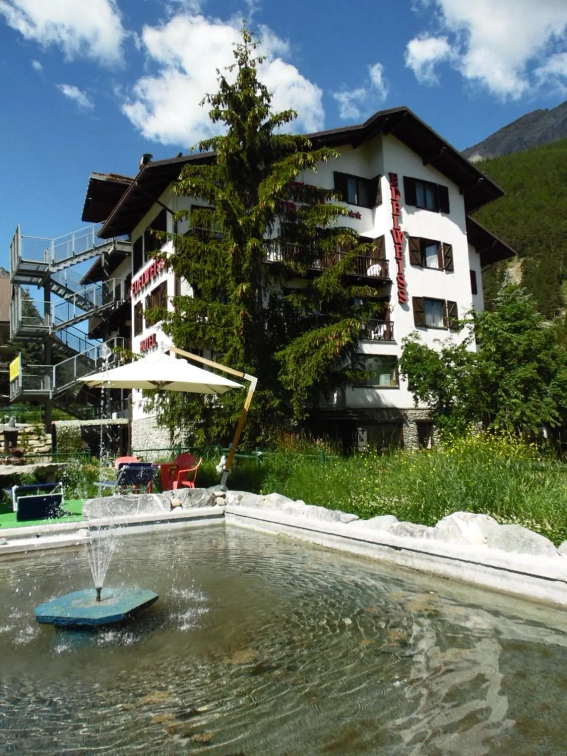 Property building in Hotel Edelweiss & SPA
