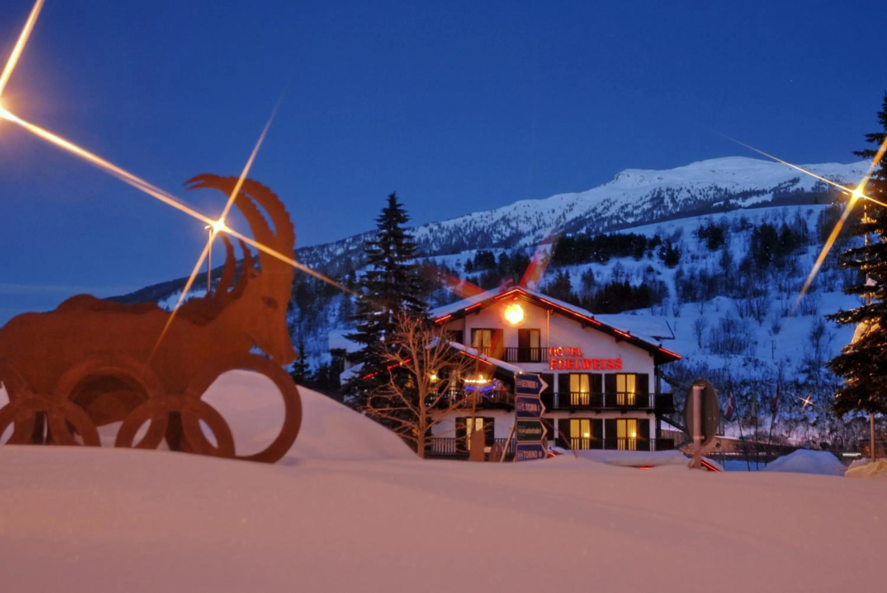 Facade/entrance in Hotel Edelweiss & SPA
