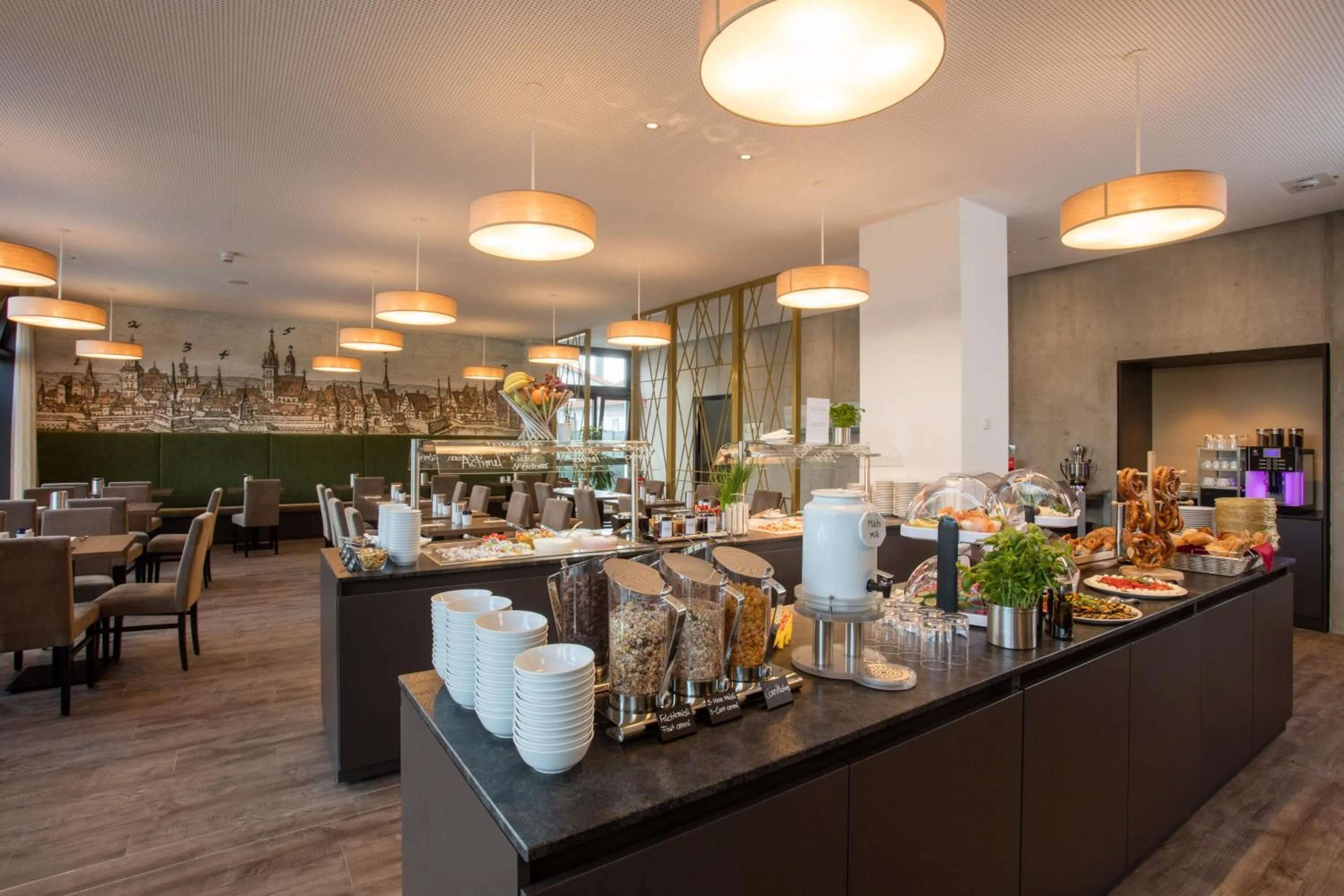 Buffet breakfast in Hotel am Campus