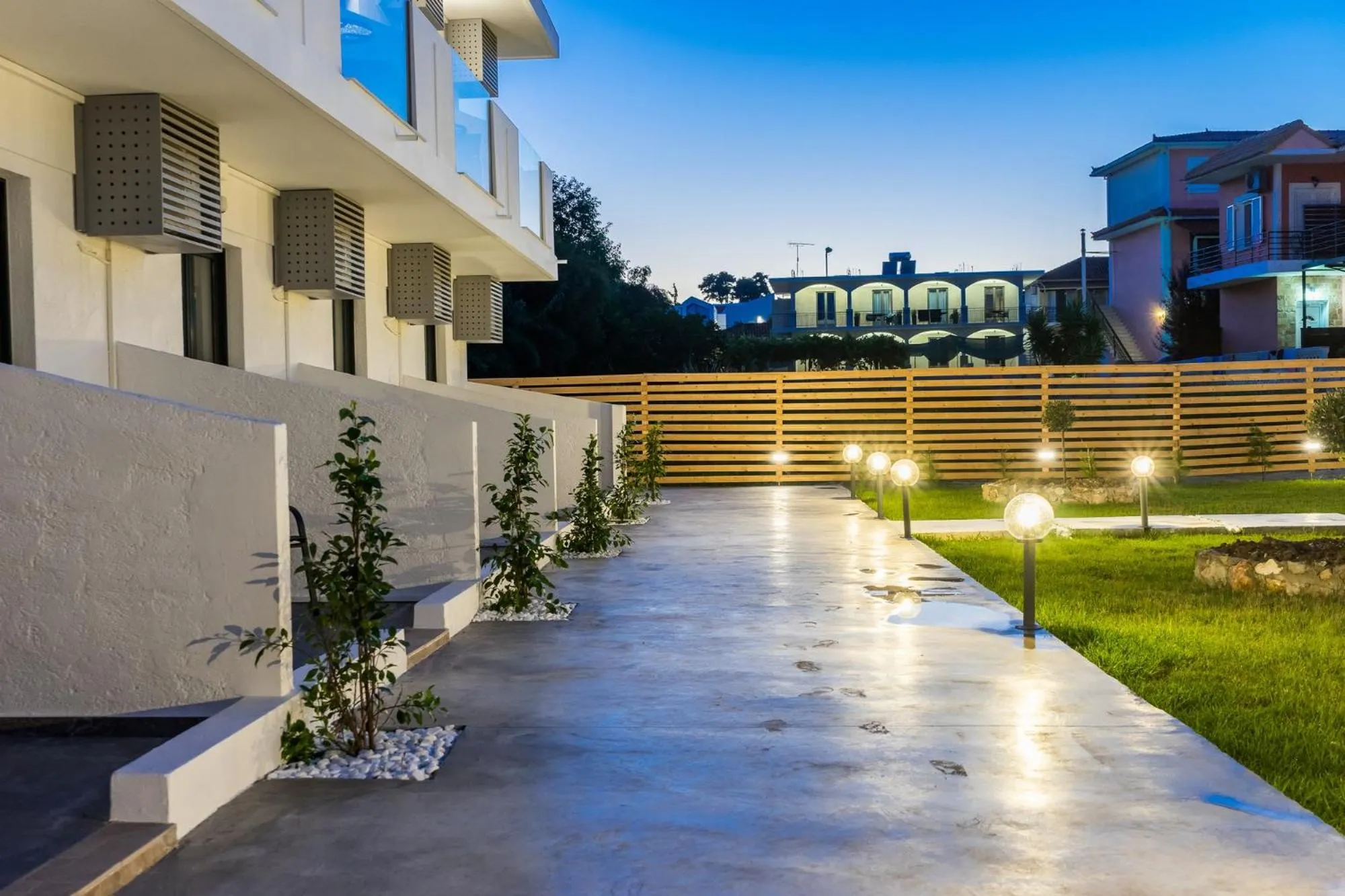 Balcony/Terrace in Rooms 48 by Zante Plaza