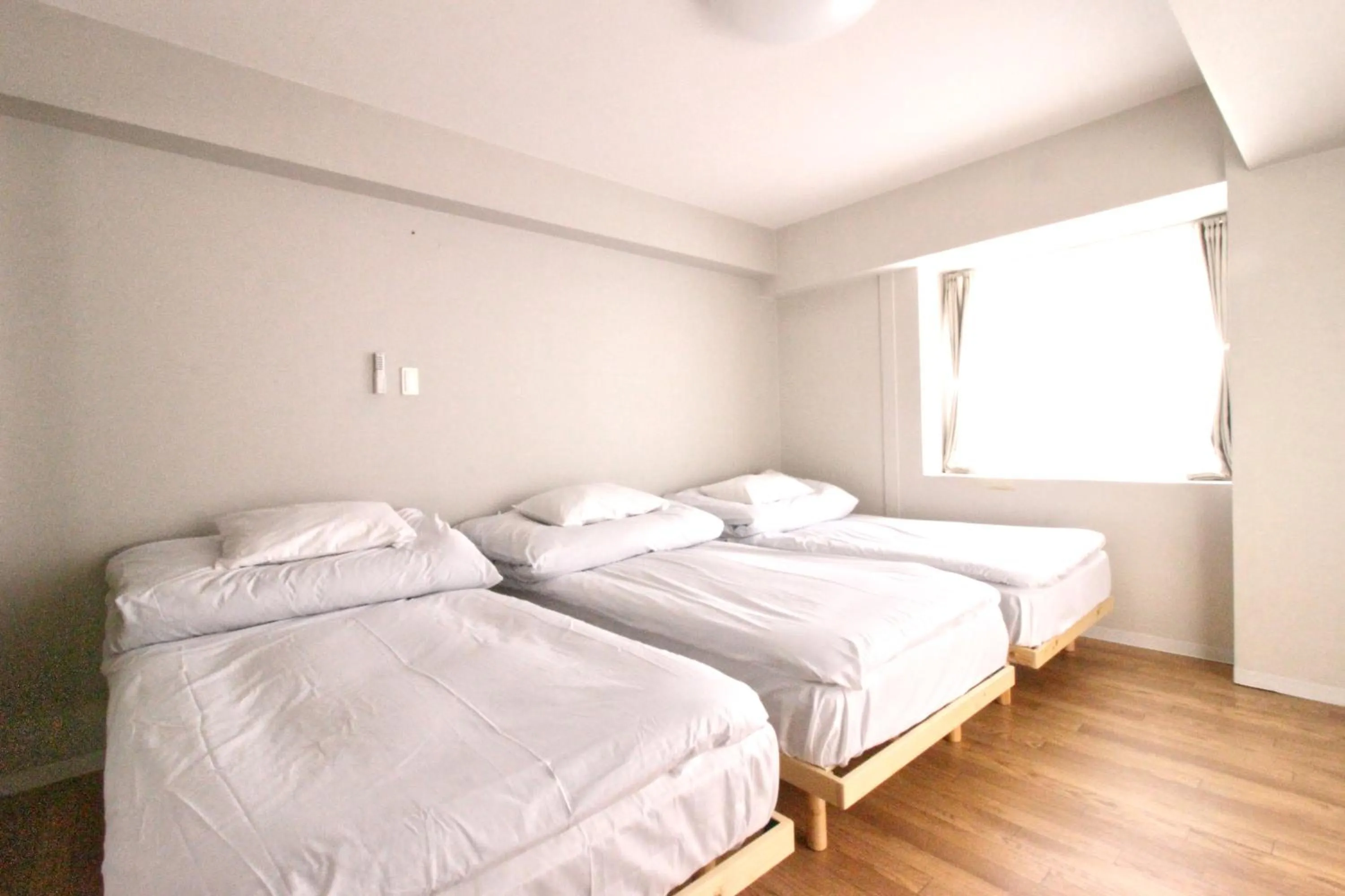 Bedroom, Bed in Mcity in Wakasa