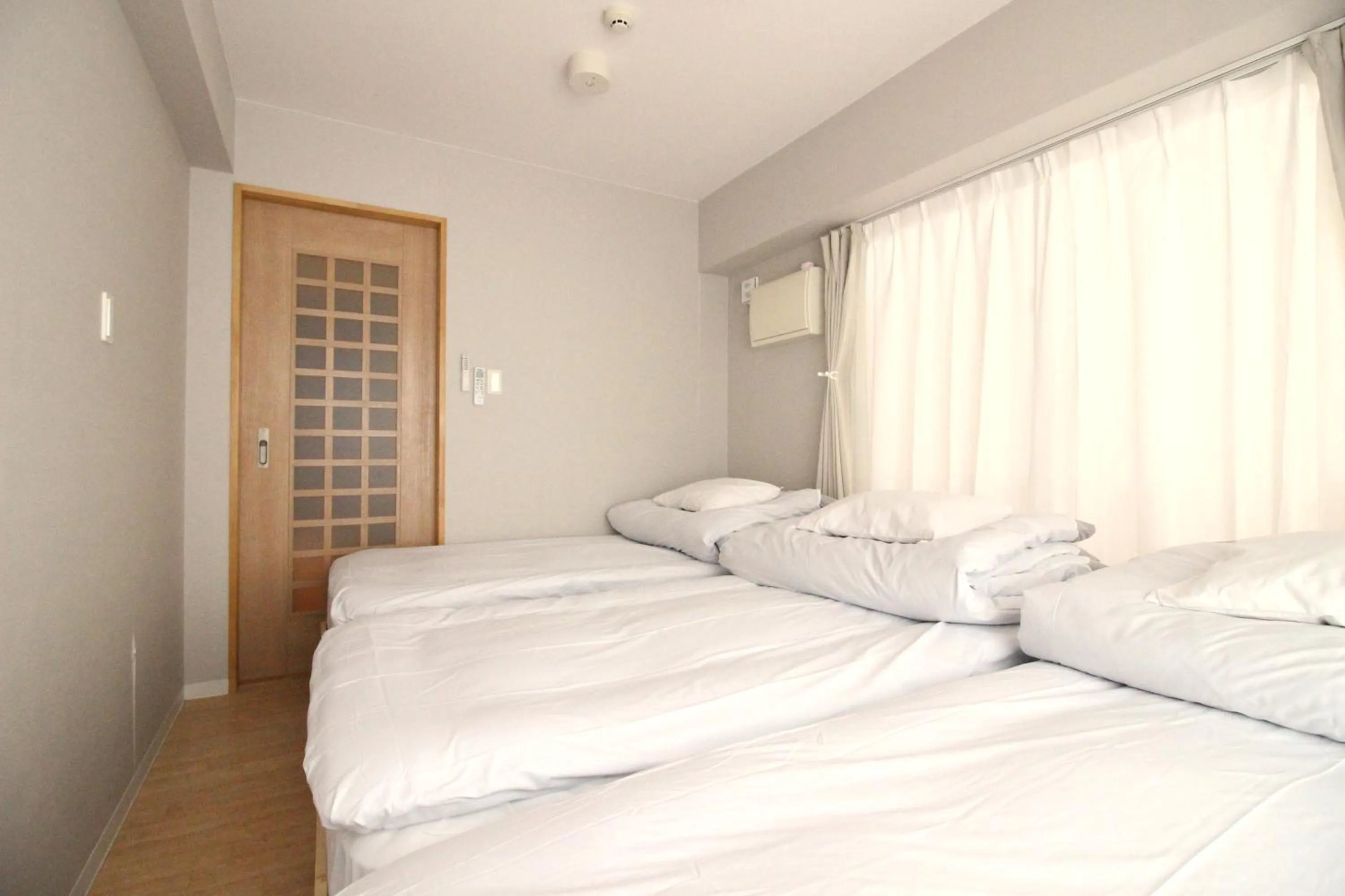 Bedroom, Bed in Mcity in Wakasa