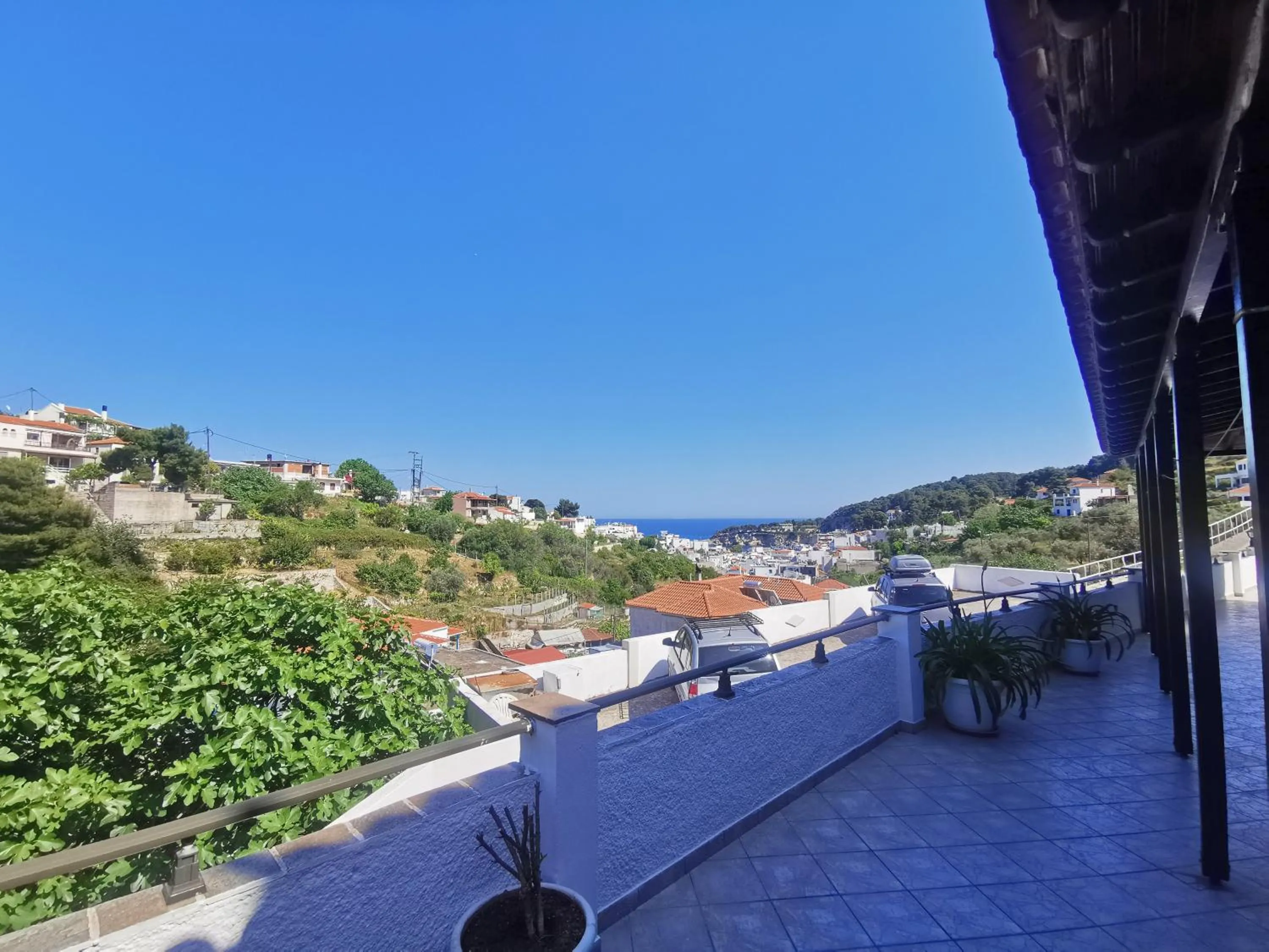 View (from property/room) in Pension Anna