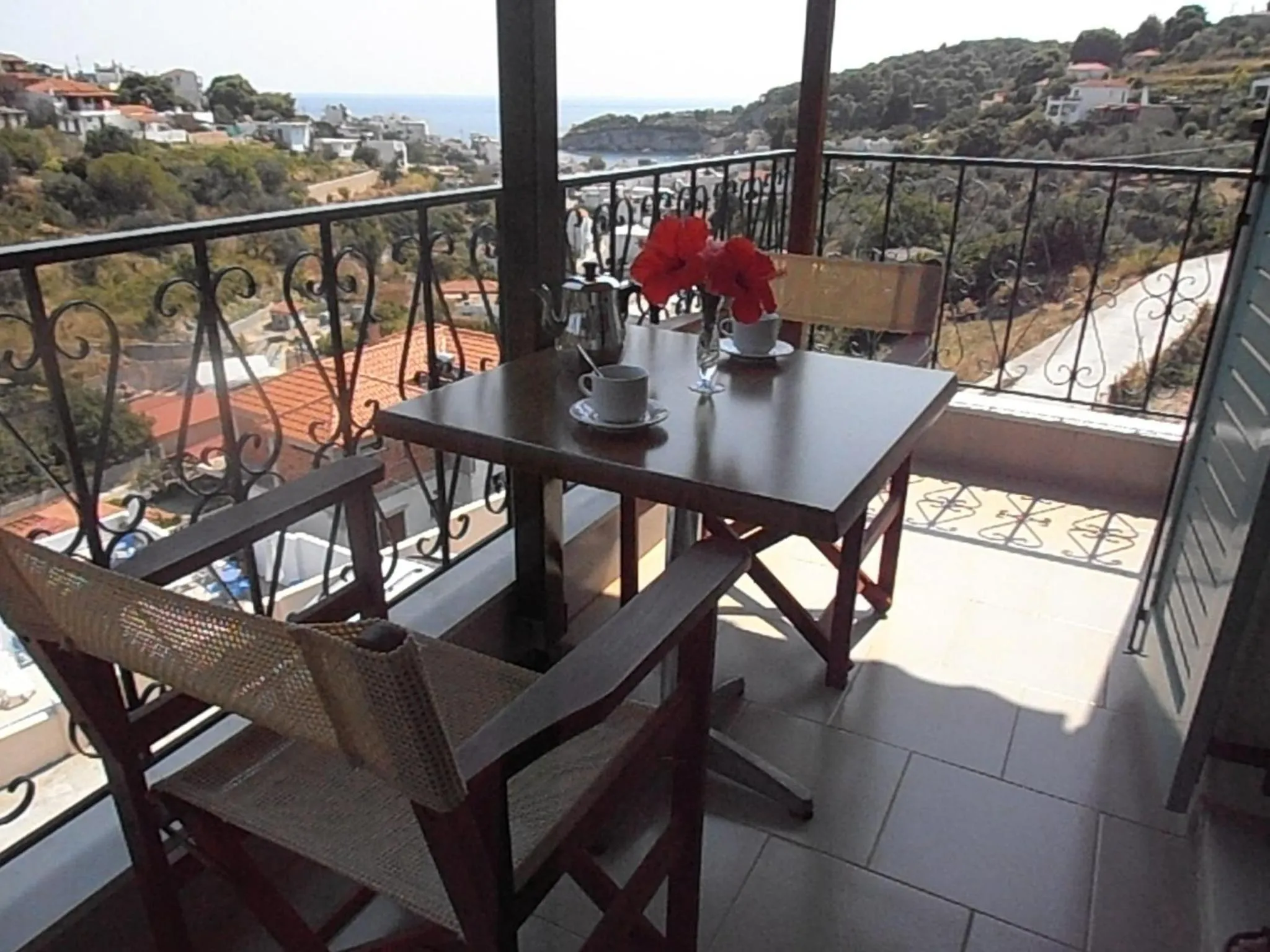 Sea view in Pension Anna