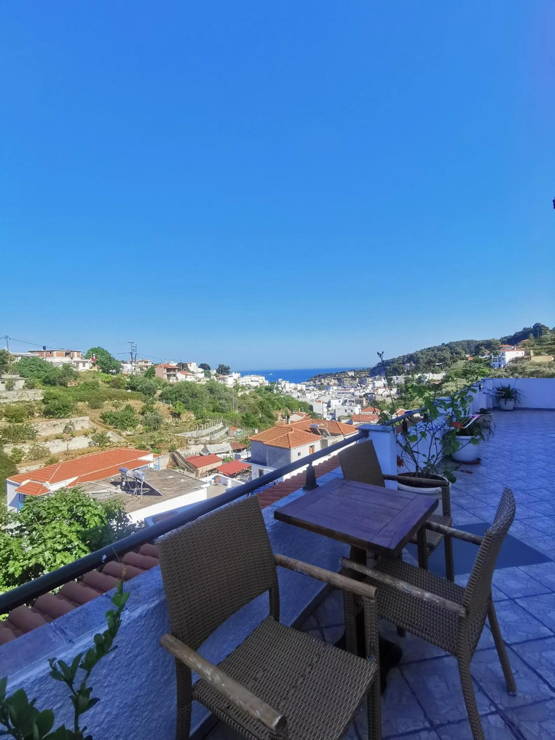 Natural landscape in Pension Anna