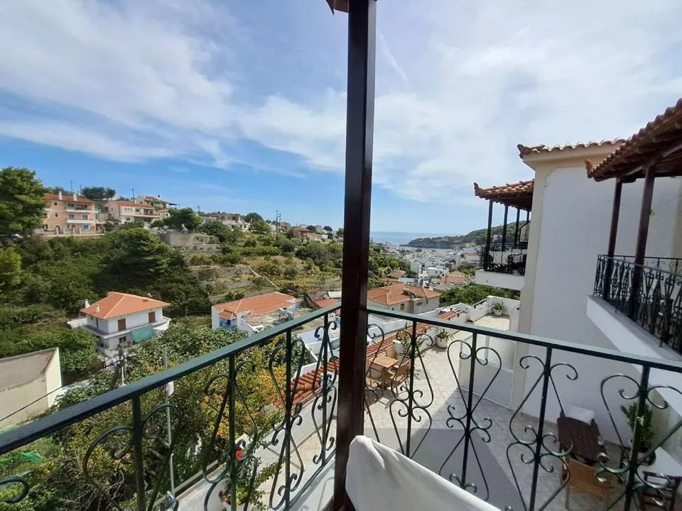 View (from property/room) in Pension Anna