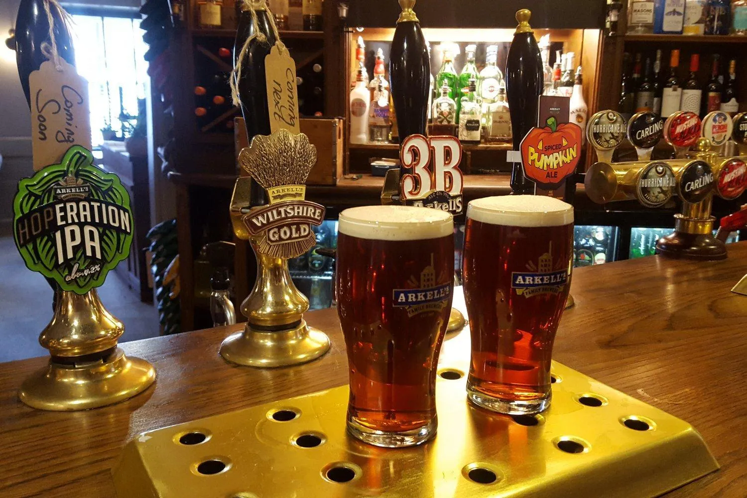 Lounge or bar in The Angel in Wootton Bassett