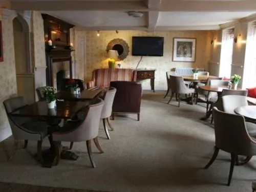 Dining area in The Angel in Wootton Bassett