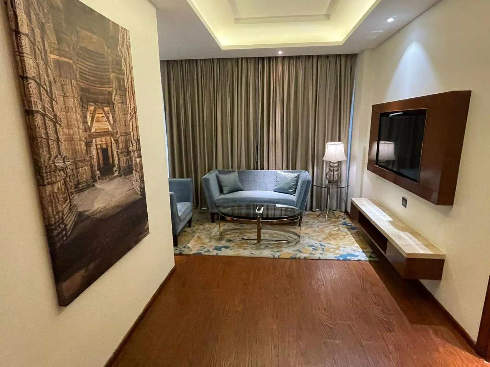 Seating area in Radisson Gwalior