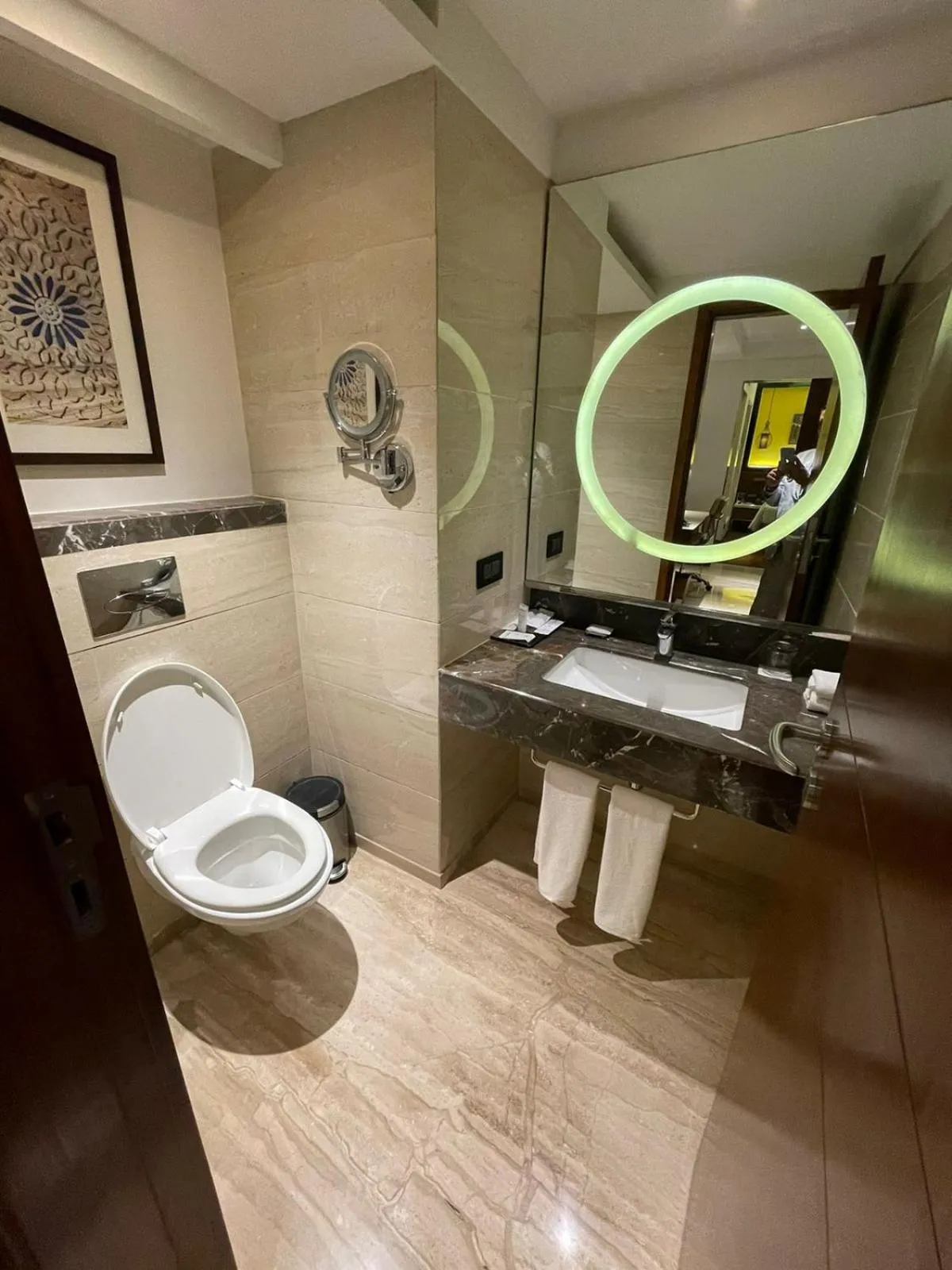 Toilet in Radisson Gwalior